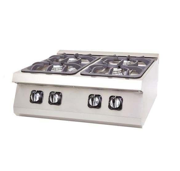 Drn Seri 600 Setüstü Dörtlü Ocak Gazlı - 60x63x30 cm
