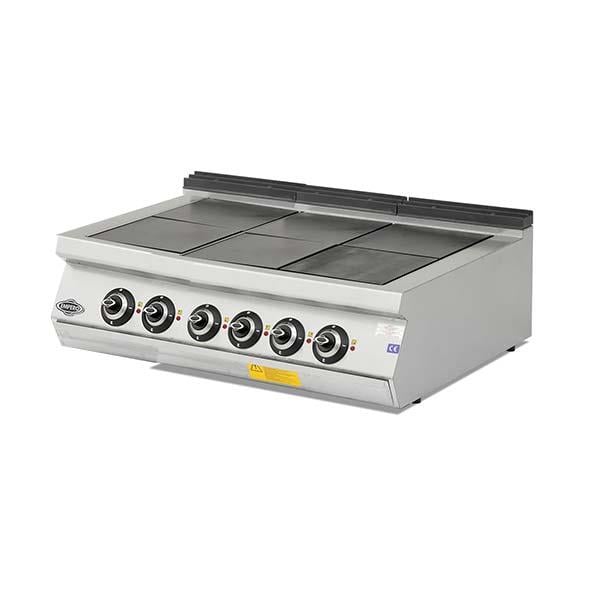 Empero EMP.PLS.9KE030-P Set Üstü Ocak, 6 Rus Tipi Pleytli, Elektrikli, 120x90 cm