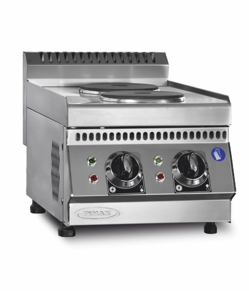 Pimak 60S-M068-1, 2 Gözlü Elektrikli Ocak, Set Üstü