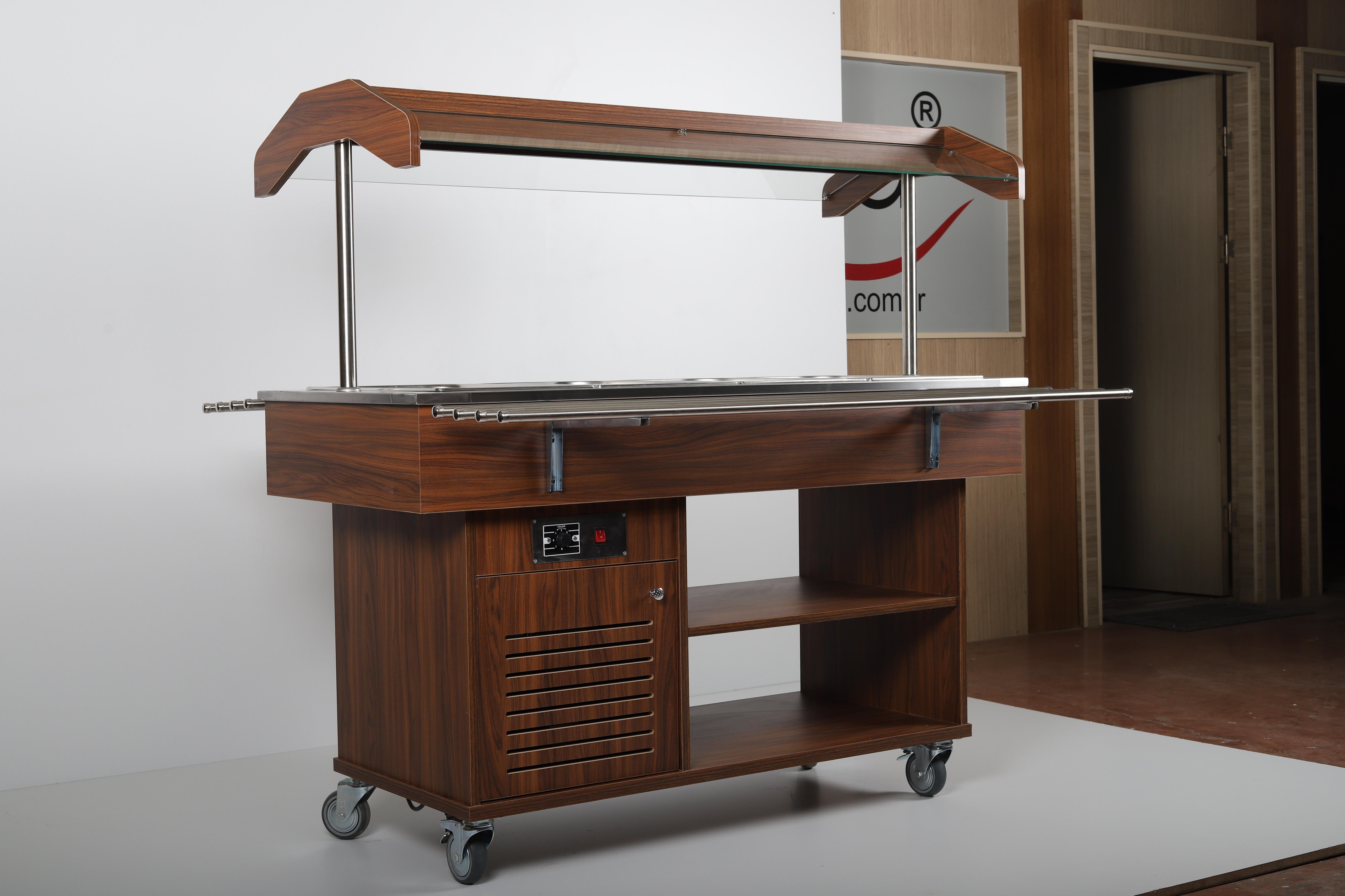 Ydg SB-01 Salad Bar, Aydınlatmalı, Soğutuculu, 139x119x138 cm