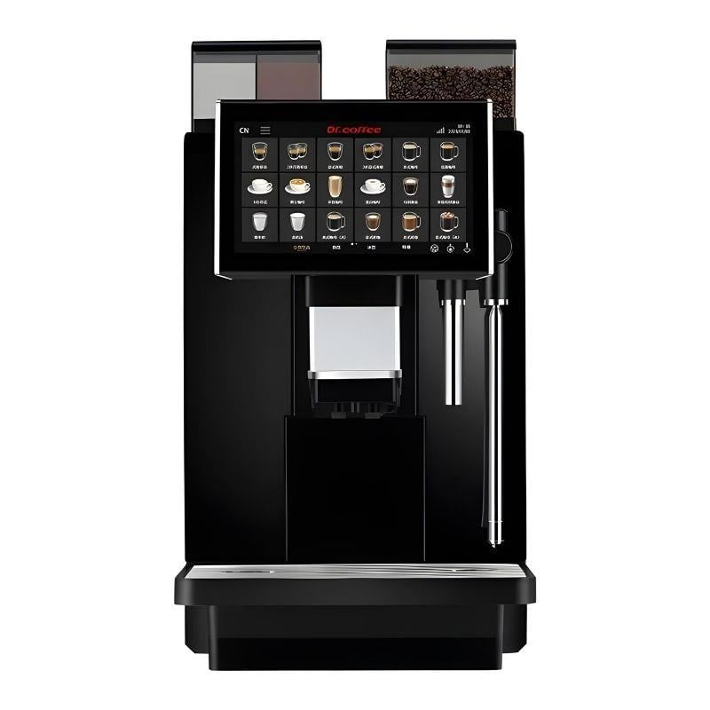 Dr. Coffee Süper Otomatik Espresso Kahve Makinesi Sıcak Su Musluklu COFFEE ZONE T