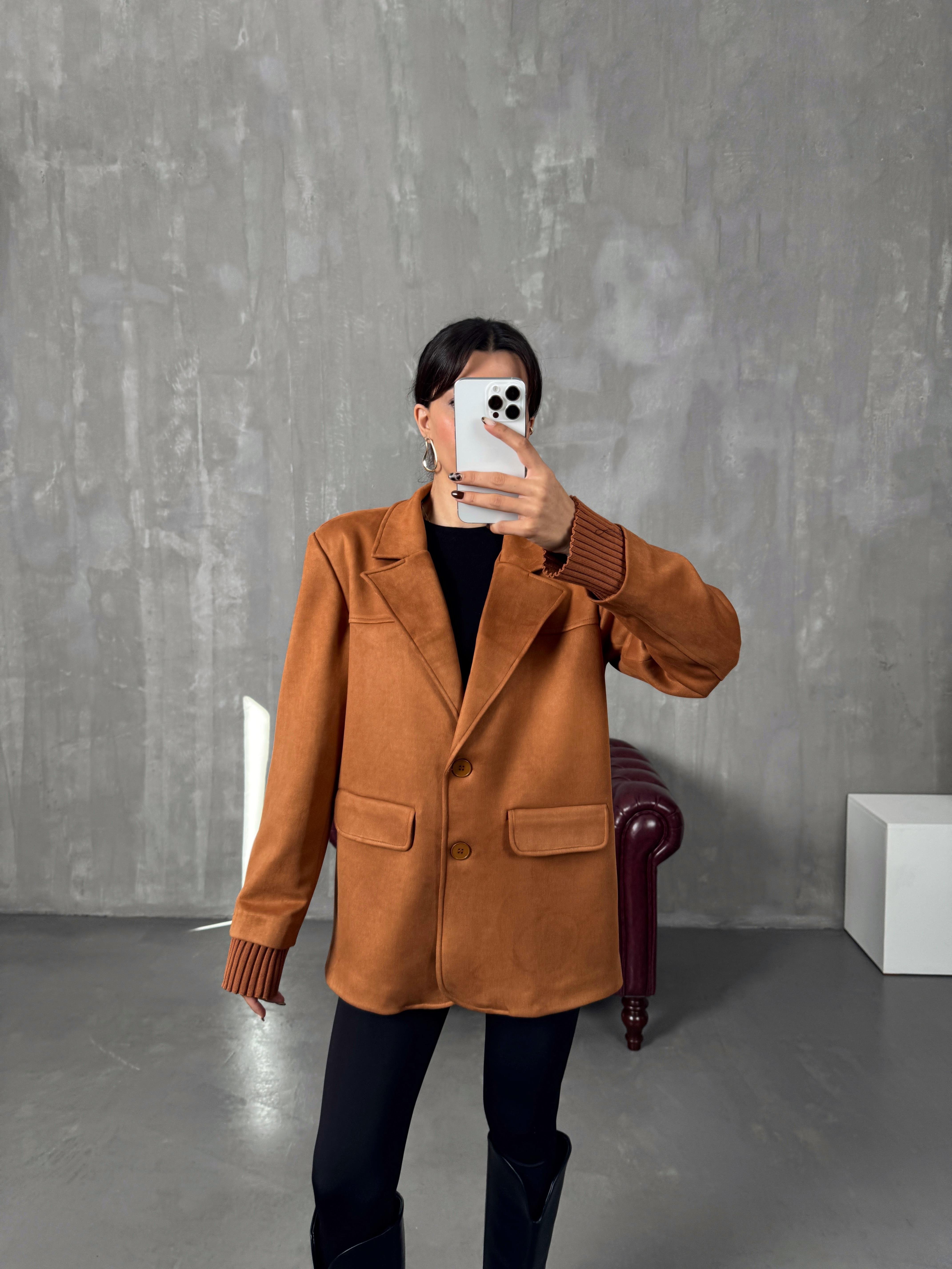 Vila Taba Süet Ceket