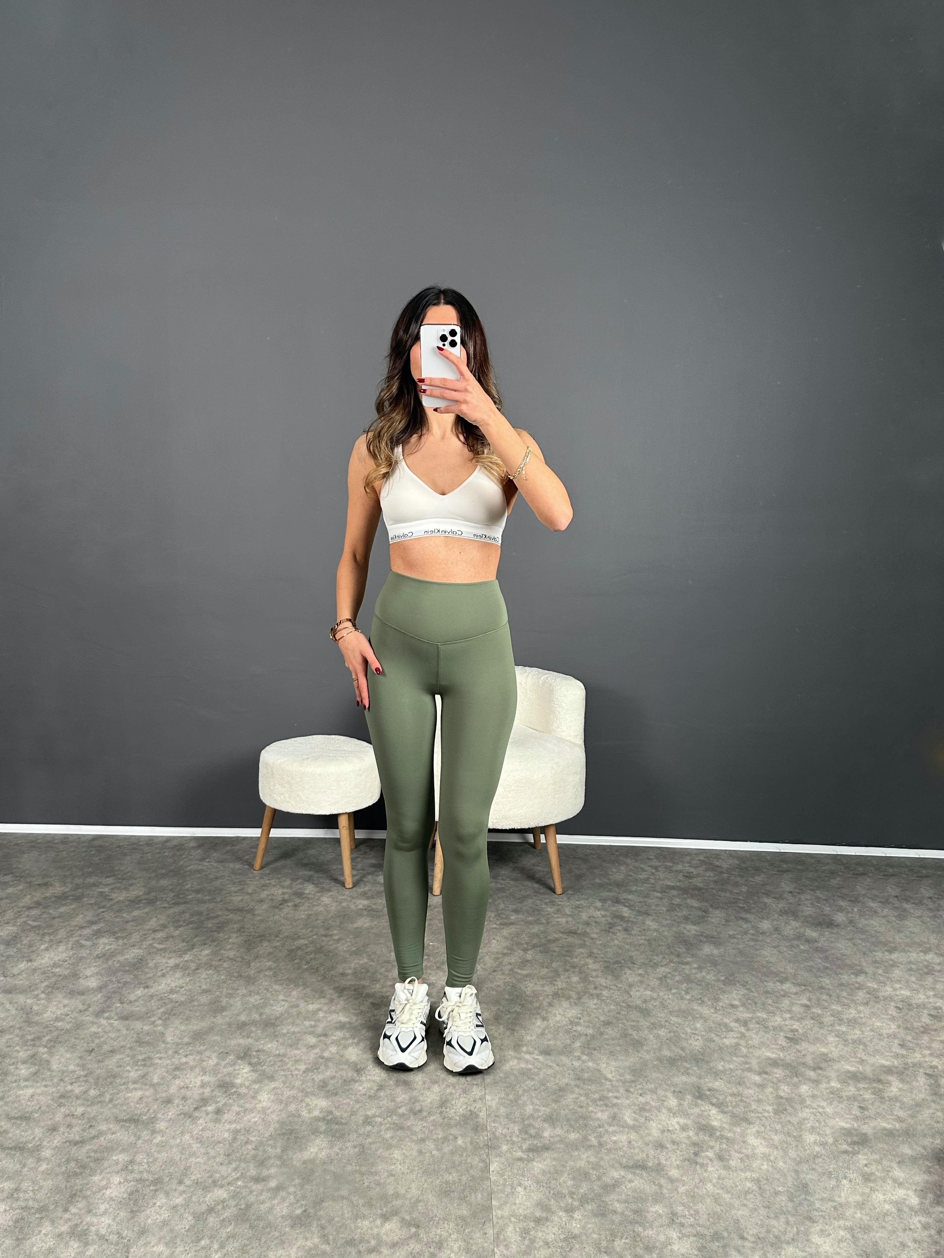 Oysh Haki Yeşil Şardonlu TaytGausTAYTGU003070