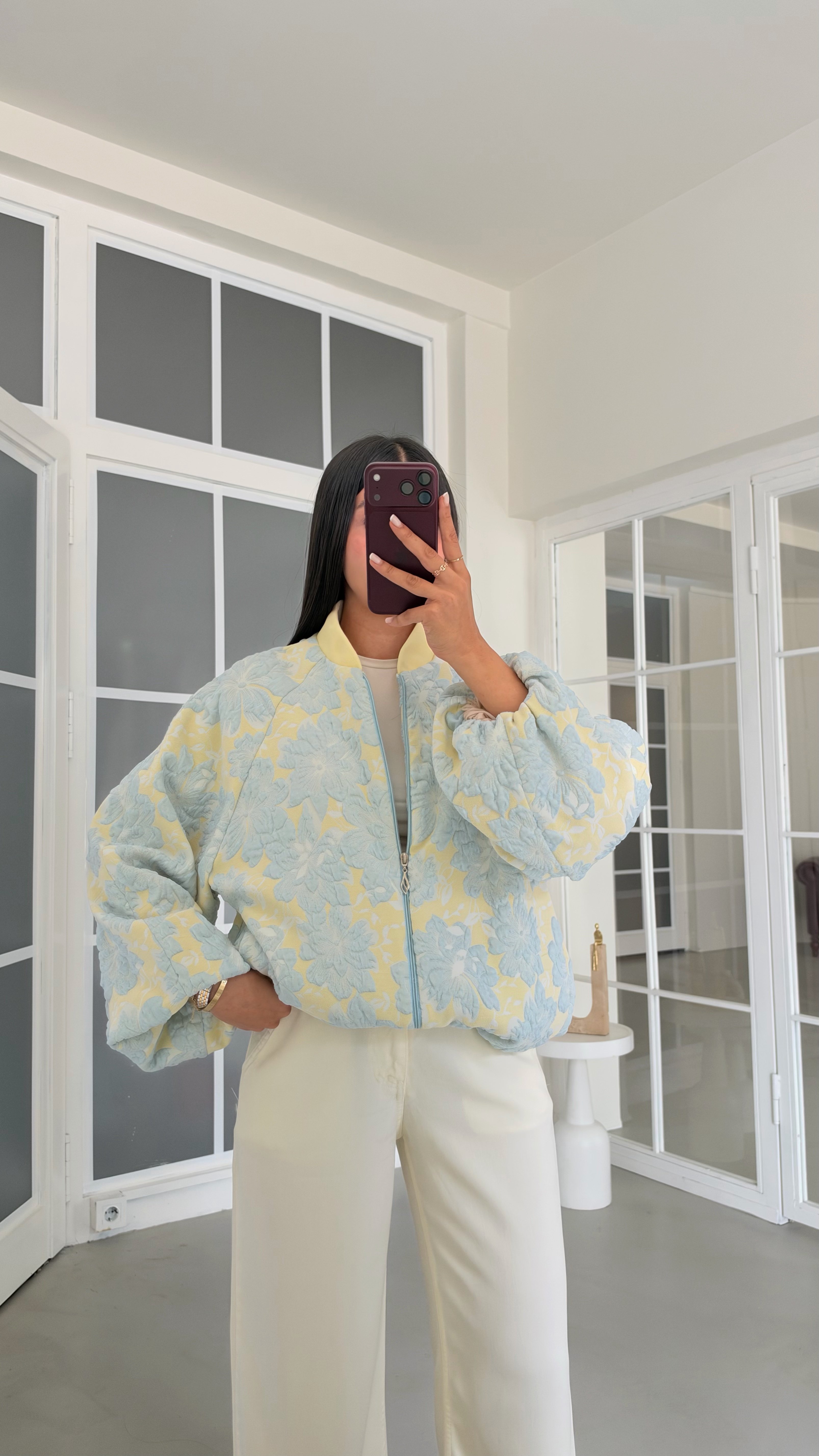 Mavi Astarlı Pintrest Ceket GAUS-02208GAUSJacketsGAUS-02208