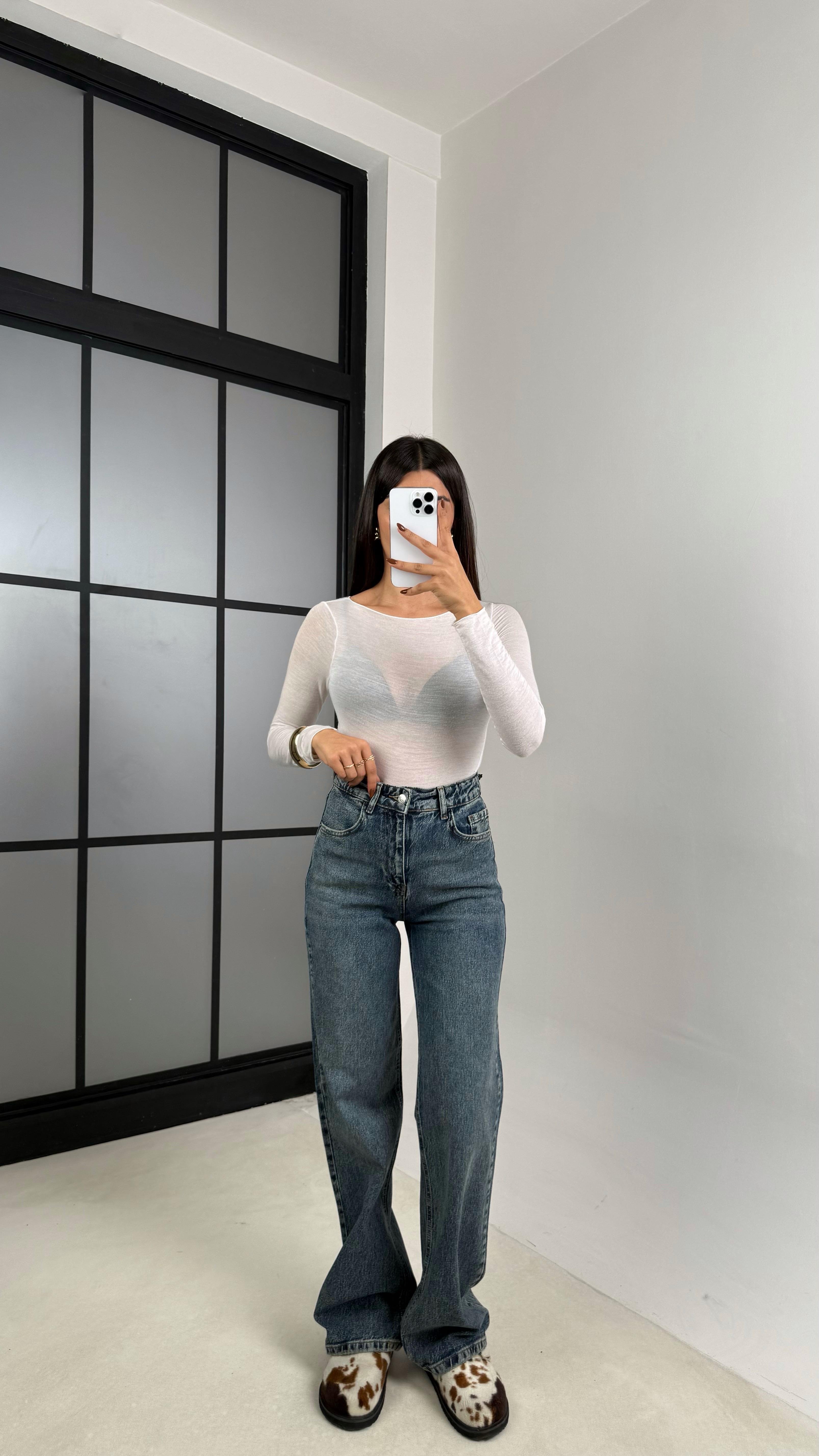 Mavi Yıkamalı ZR Muadil Jean GAUS-00151GAUSDENİM PANTOLONGAUS-00151