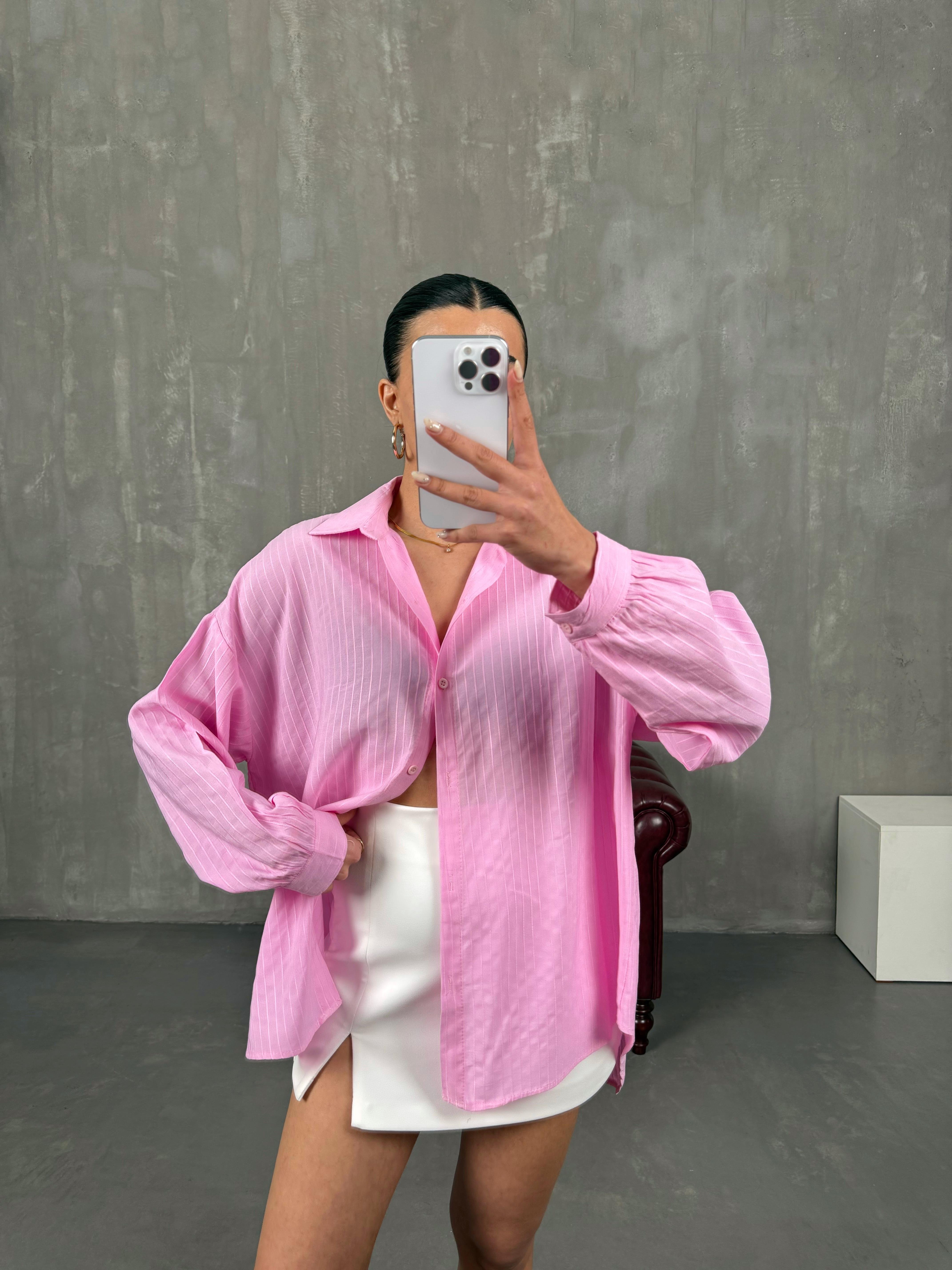 Milo Pembe GömlekGausGÖMLEKGU100814