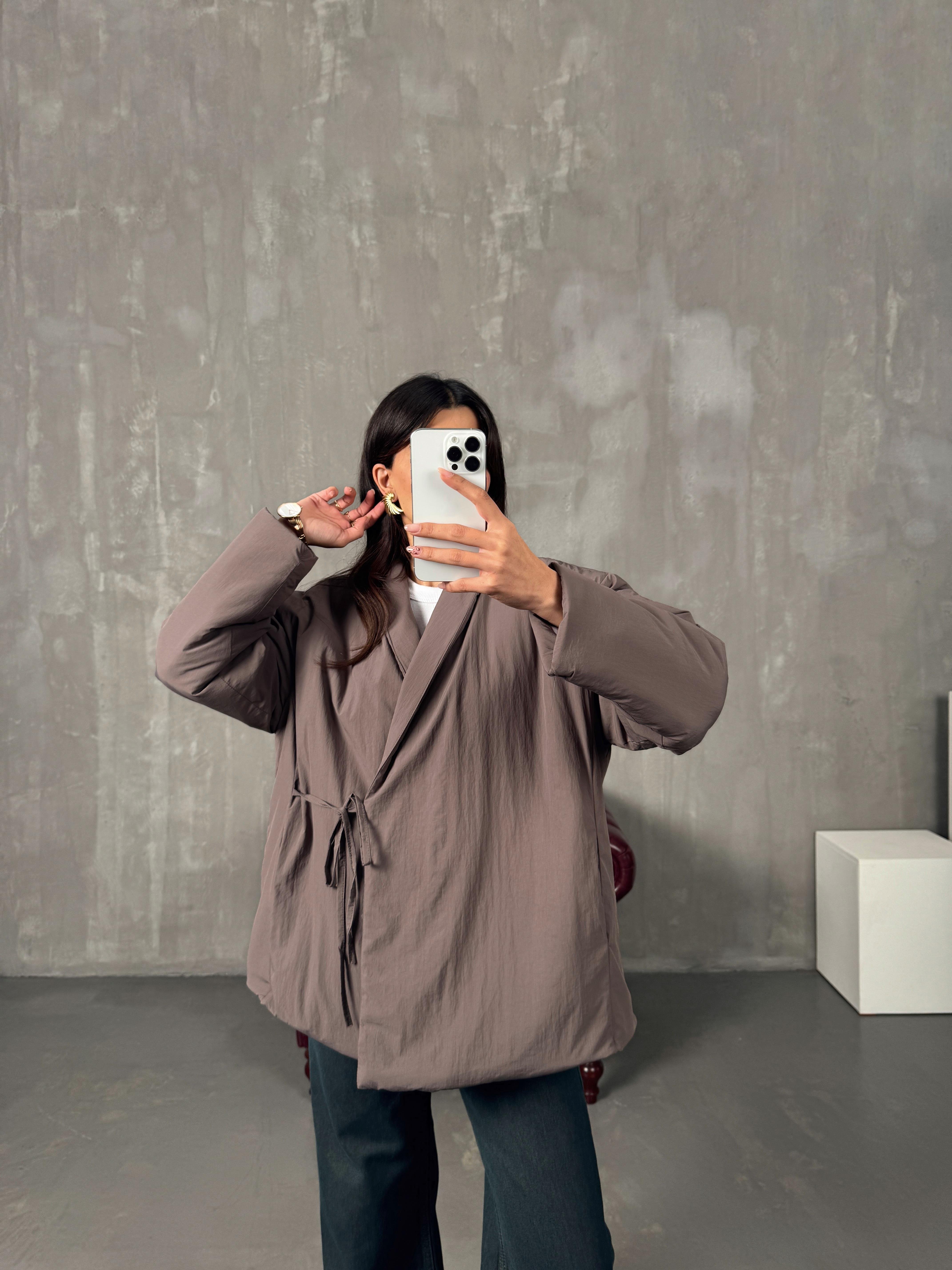 Gows ZR Model Vizon Önden Bağlamalı Mont