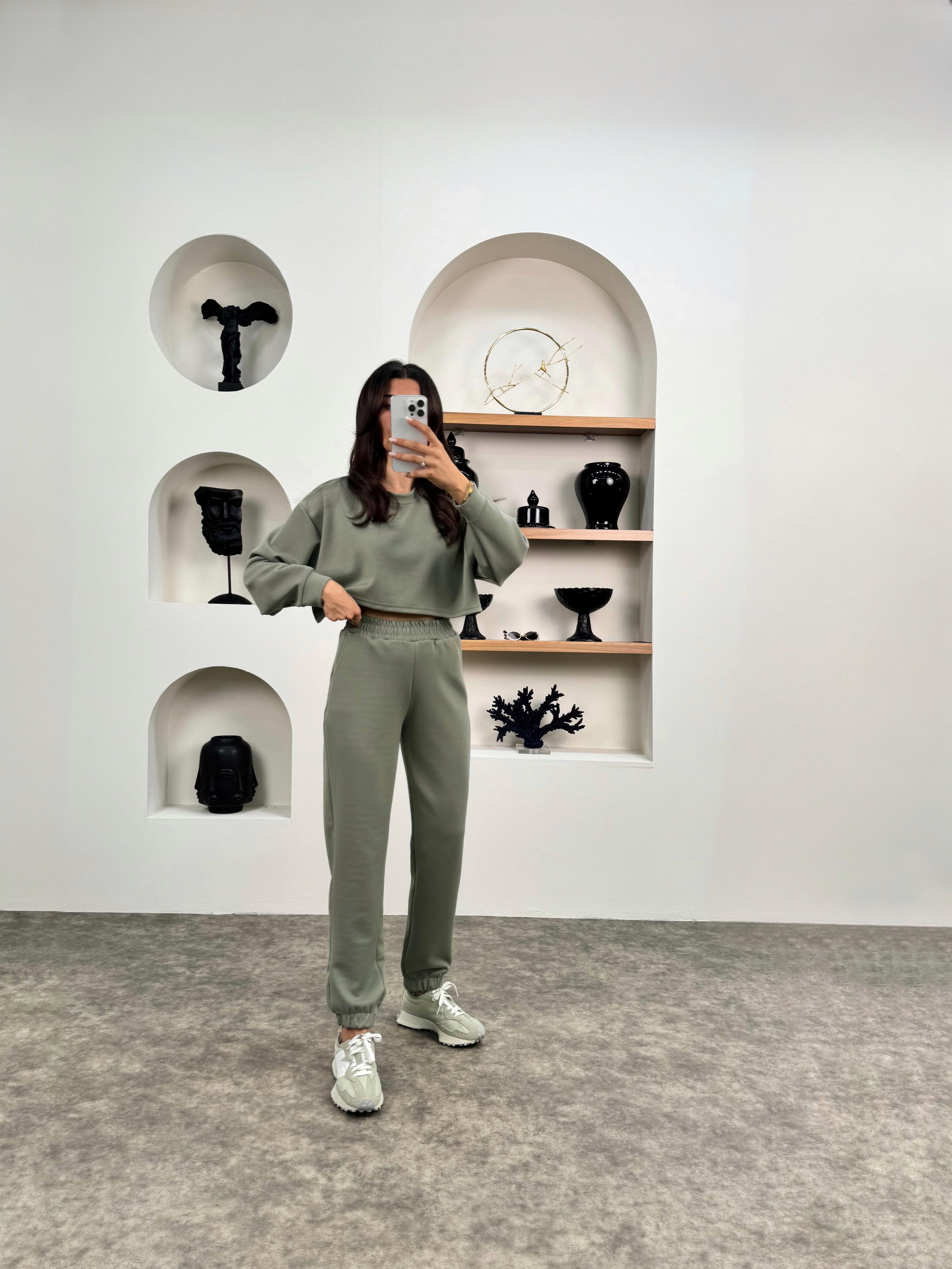 West Çağla Yeşili Oys Premium Modal Üst Alt TakımGausTAKIMGU0090362