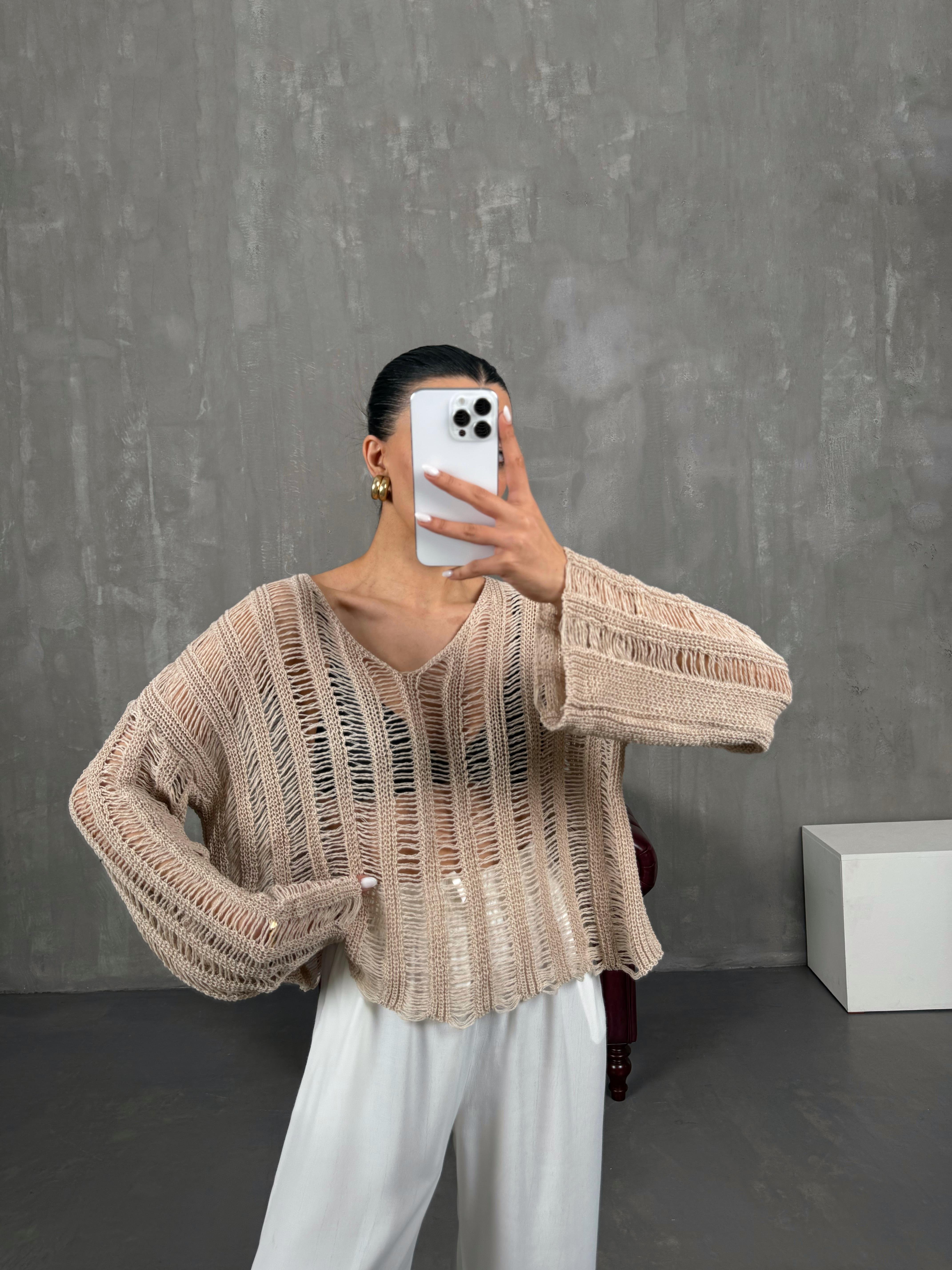 Vizon Ajurlu Triko Gaus00027GausTRİKOGU1001060