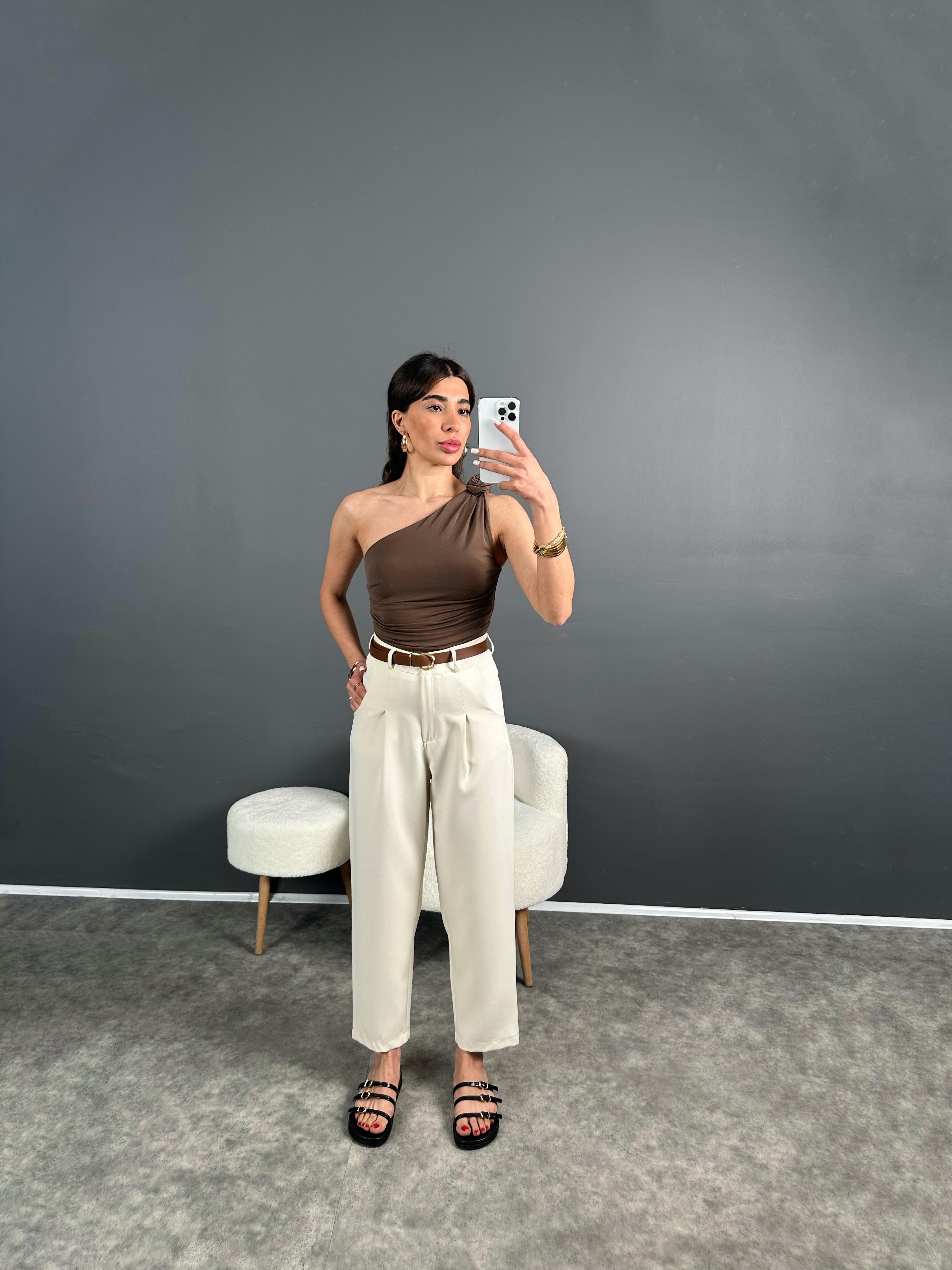 Taş ZR Muadil Kemerli Pantolon