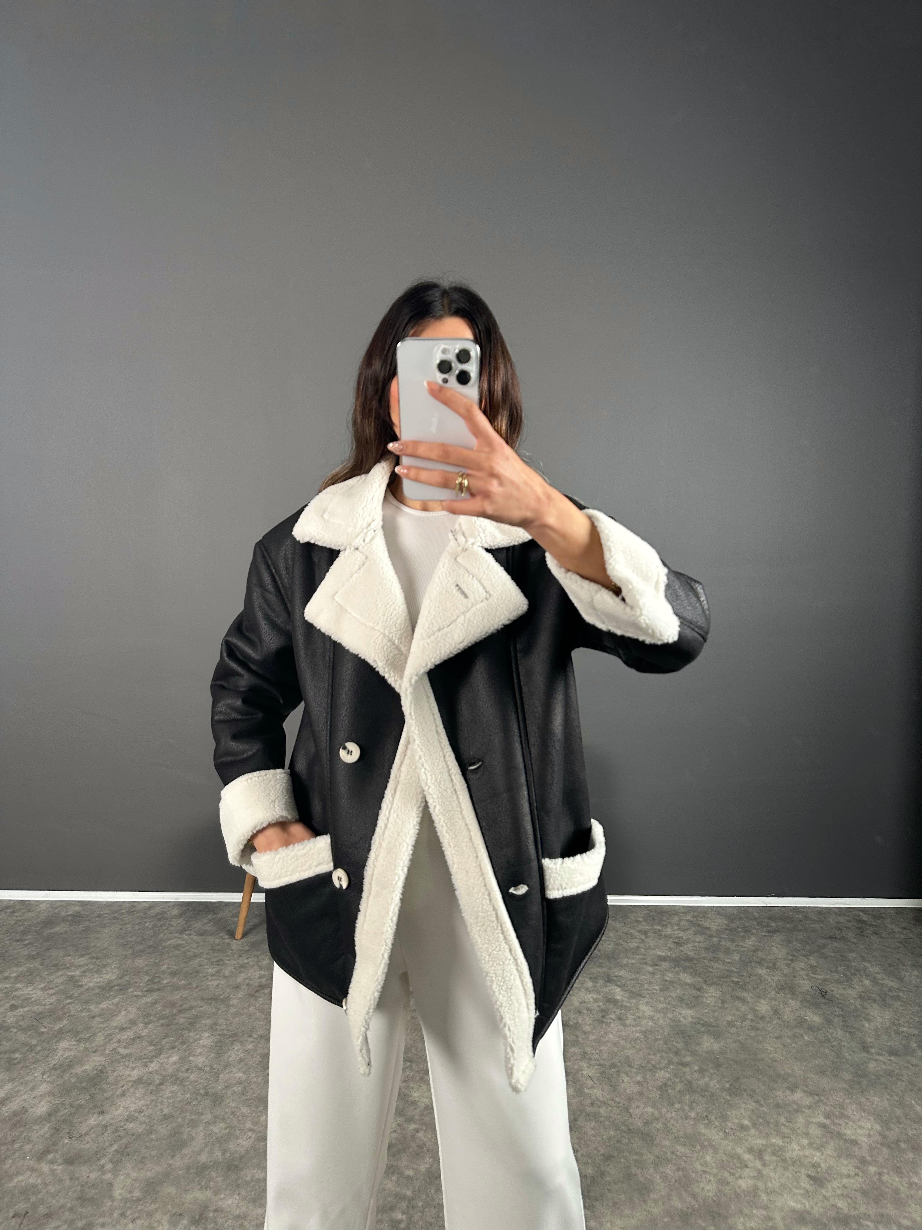 Royal Siyah İçi Kürklü MontGausMONTGU004179