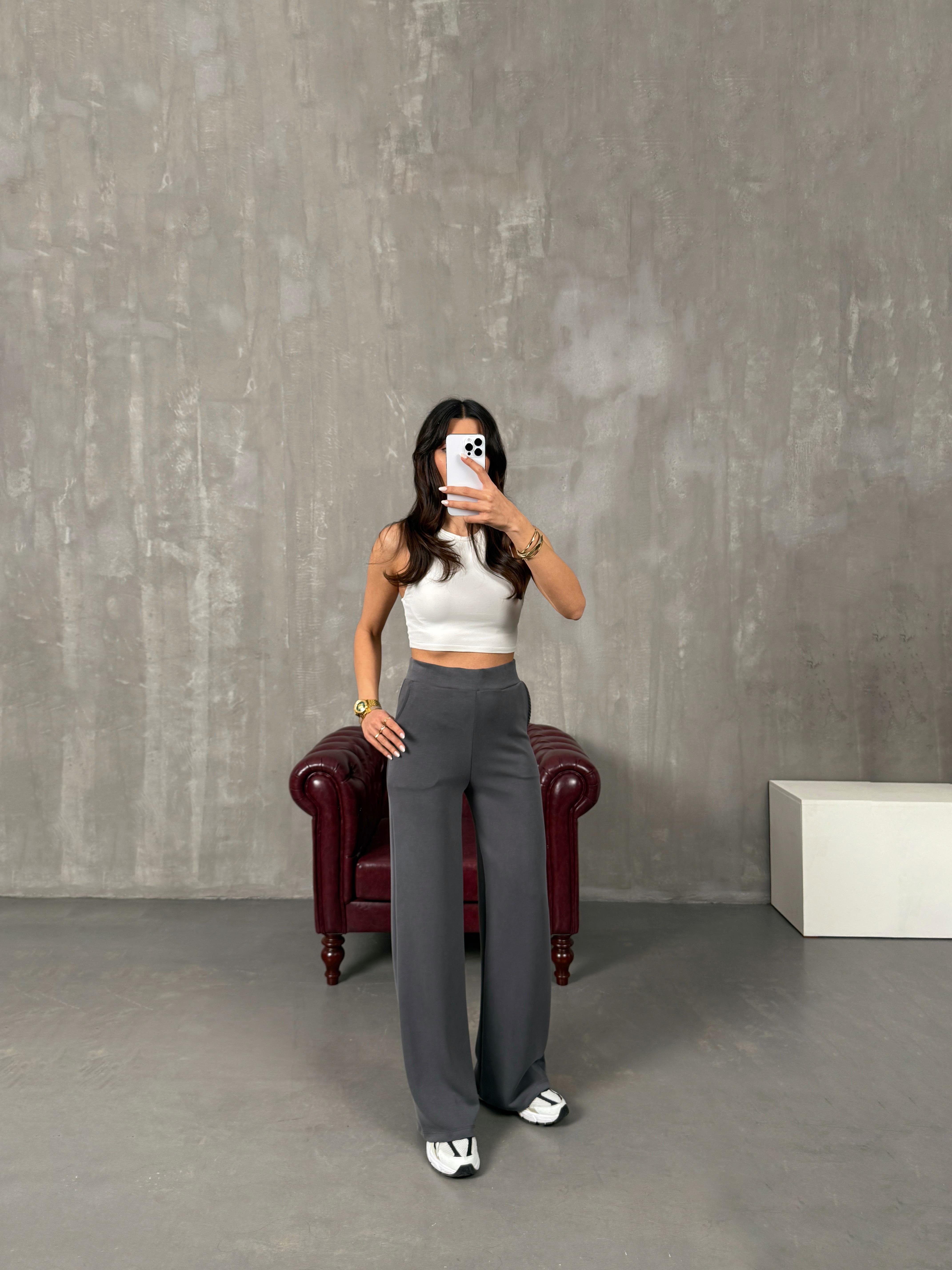 Rafel Antrasit Oys Model Rahat Pantolon