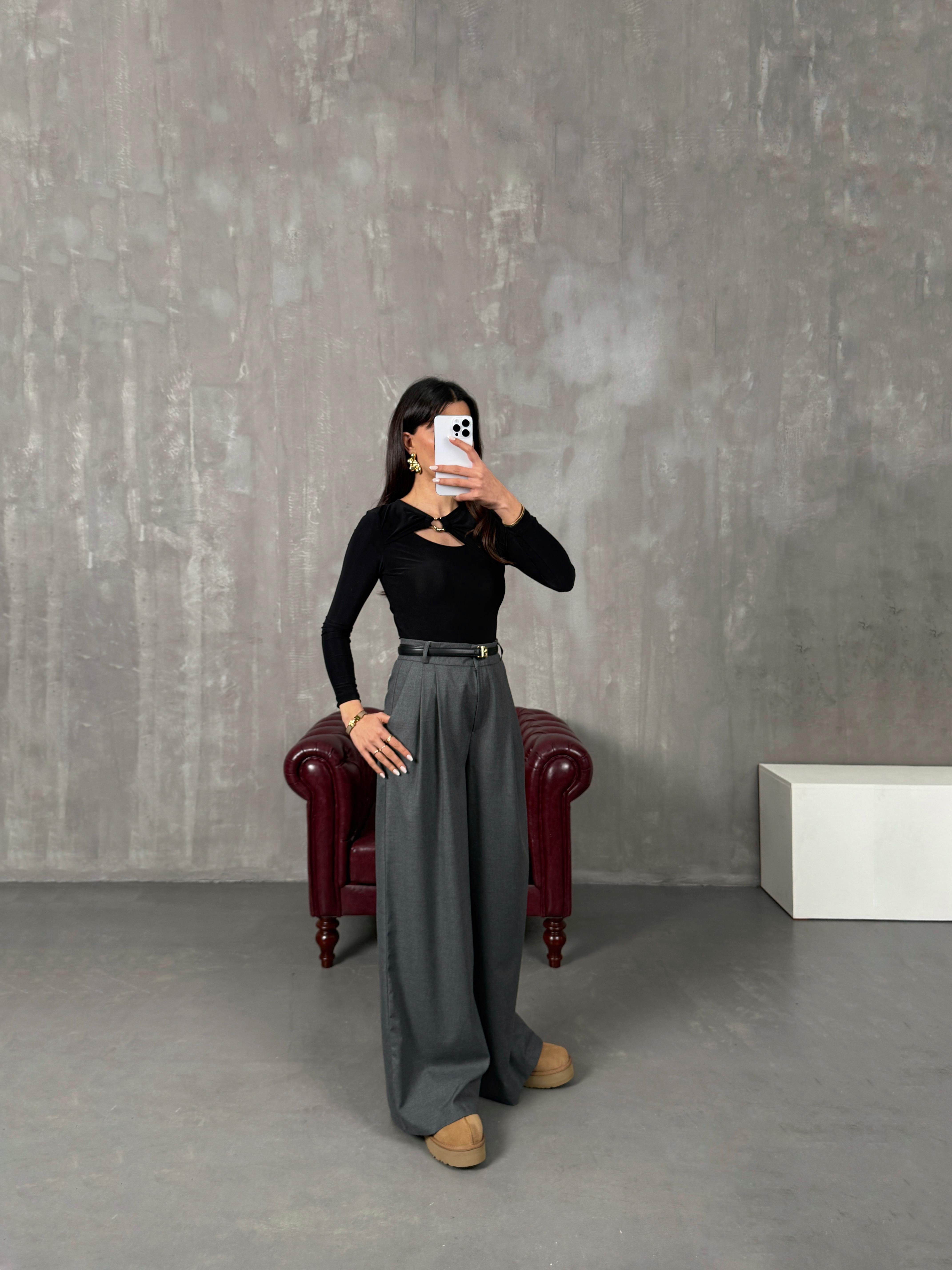 Rance Antrasit Premium Poliviskon Kumaş Pantolon