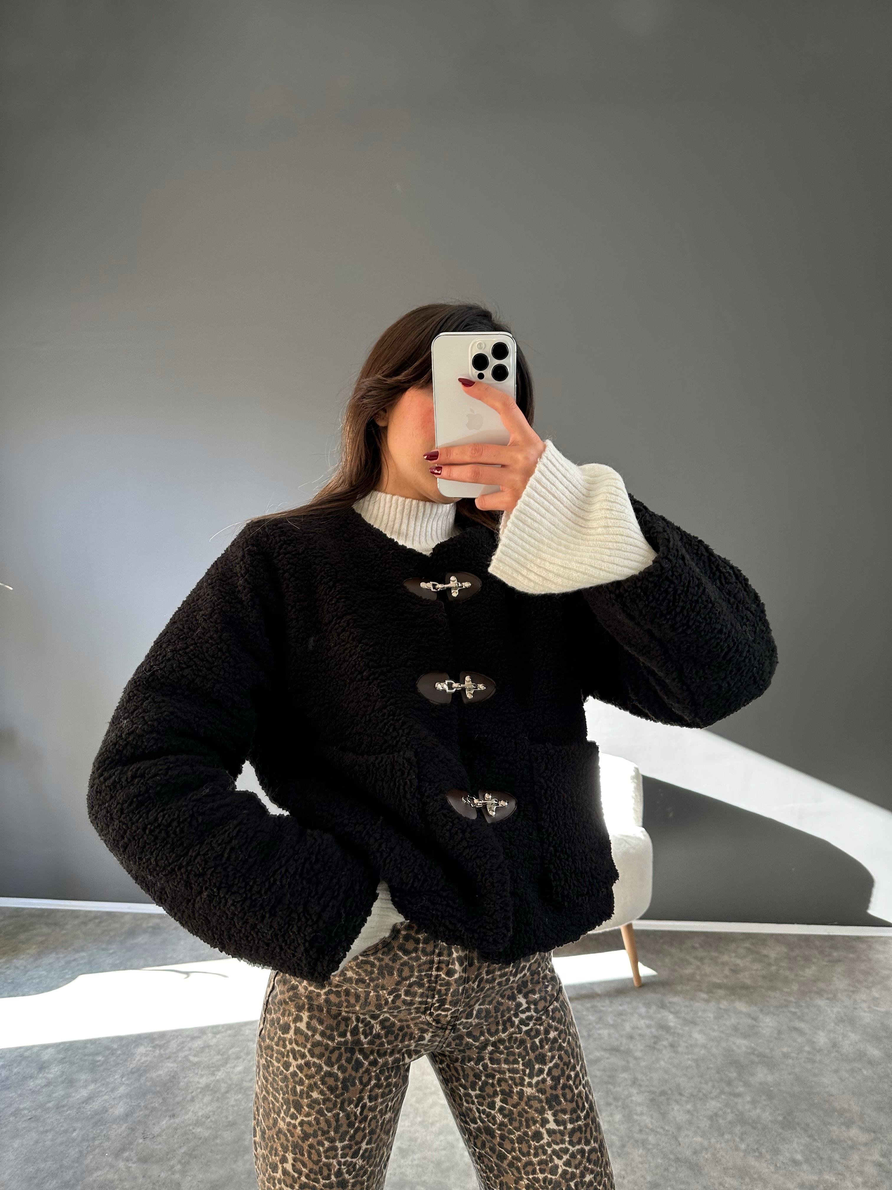 Sua Siyah Astarlı Teddy MontGausMONTGU002983