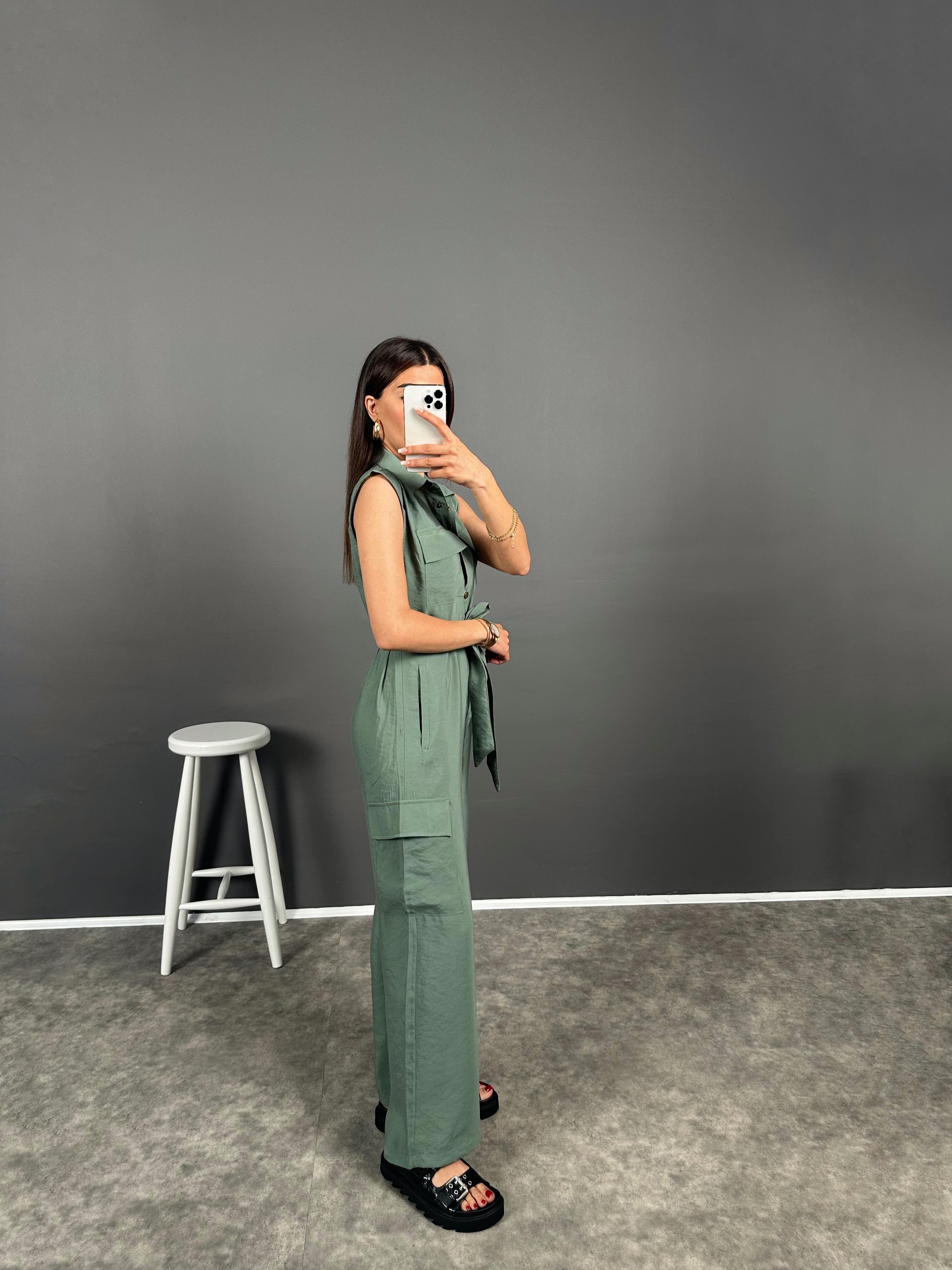 ORJ BRS Yeşil Kemerli Uzun Tulum GausTULUMGU008155