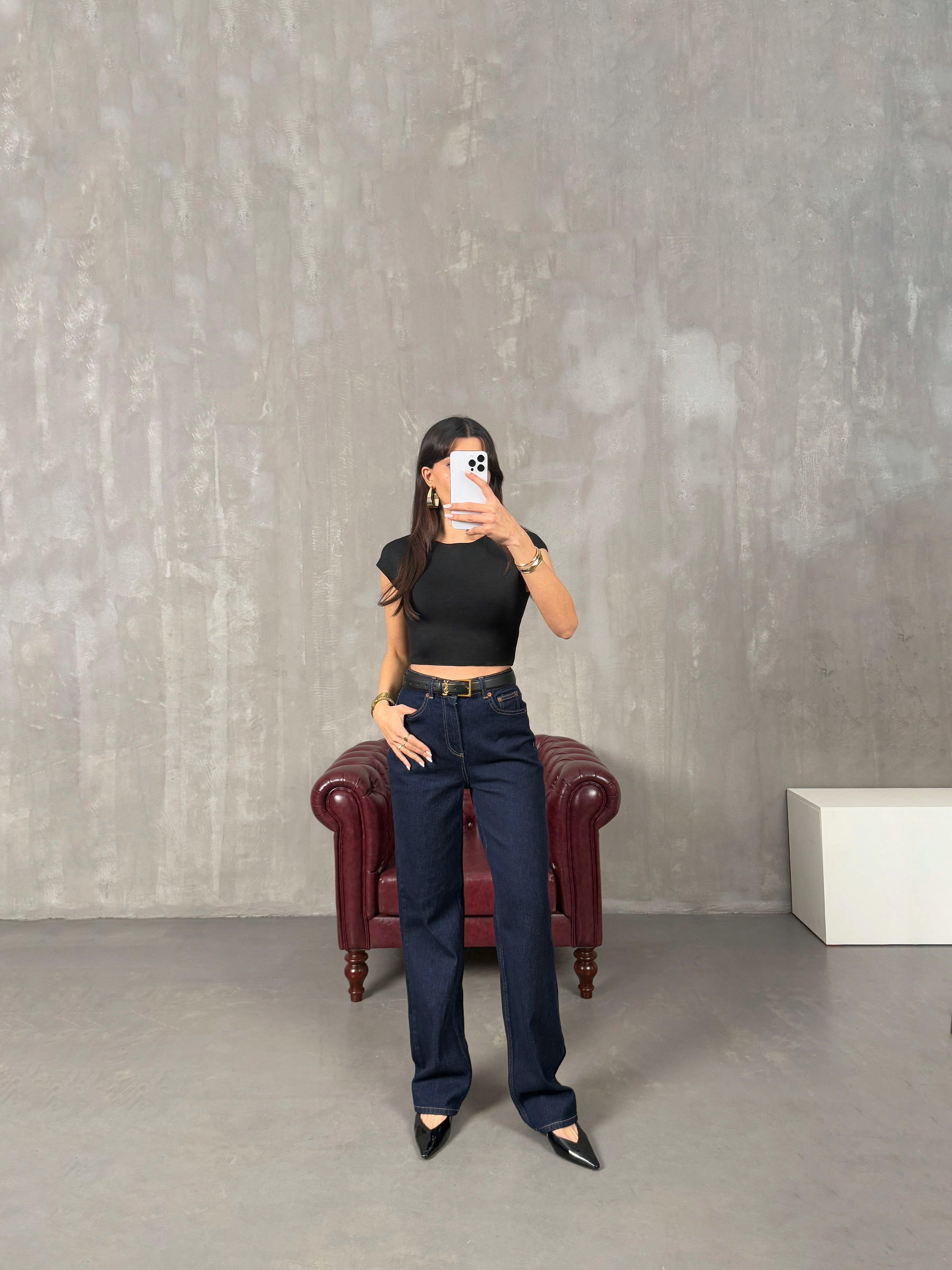 ريمو جينز أزرق داكن أو آر جي بريميوم