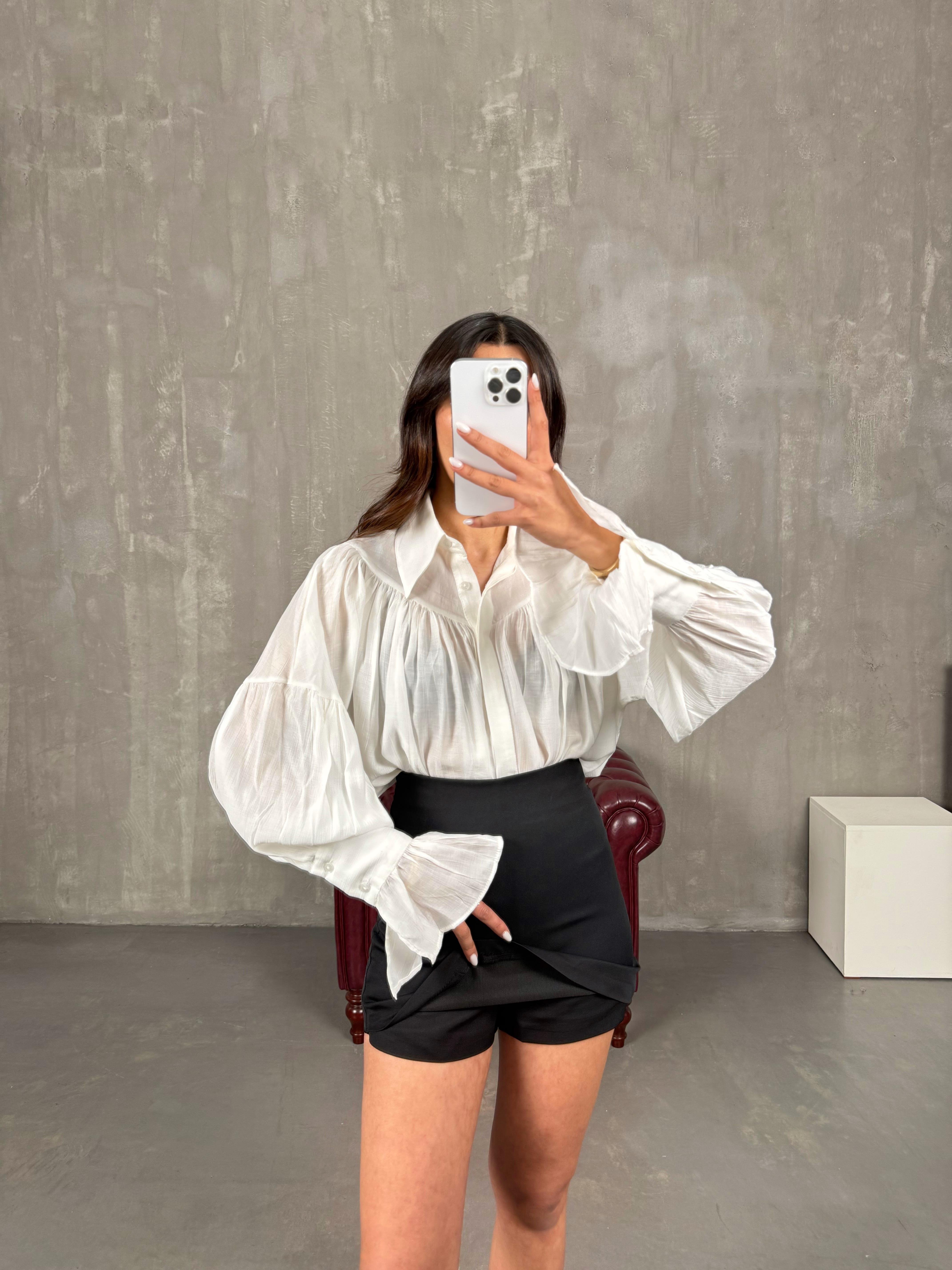 Echo Siyah Muadil Şort Etek