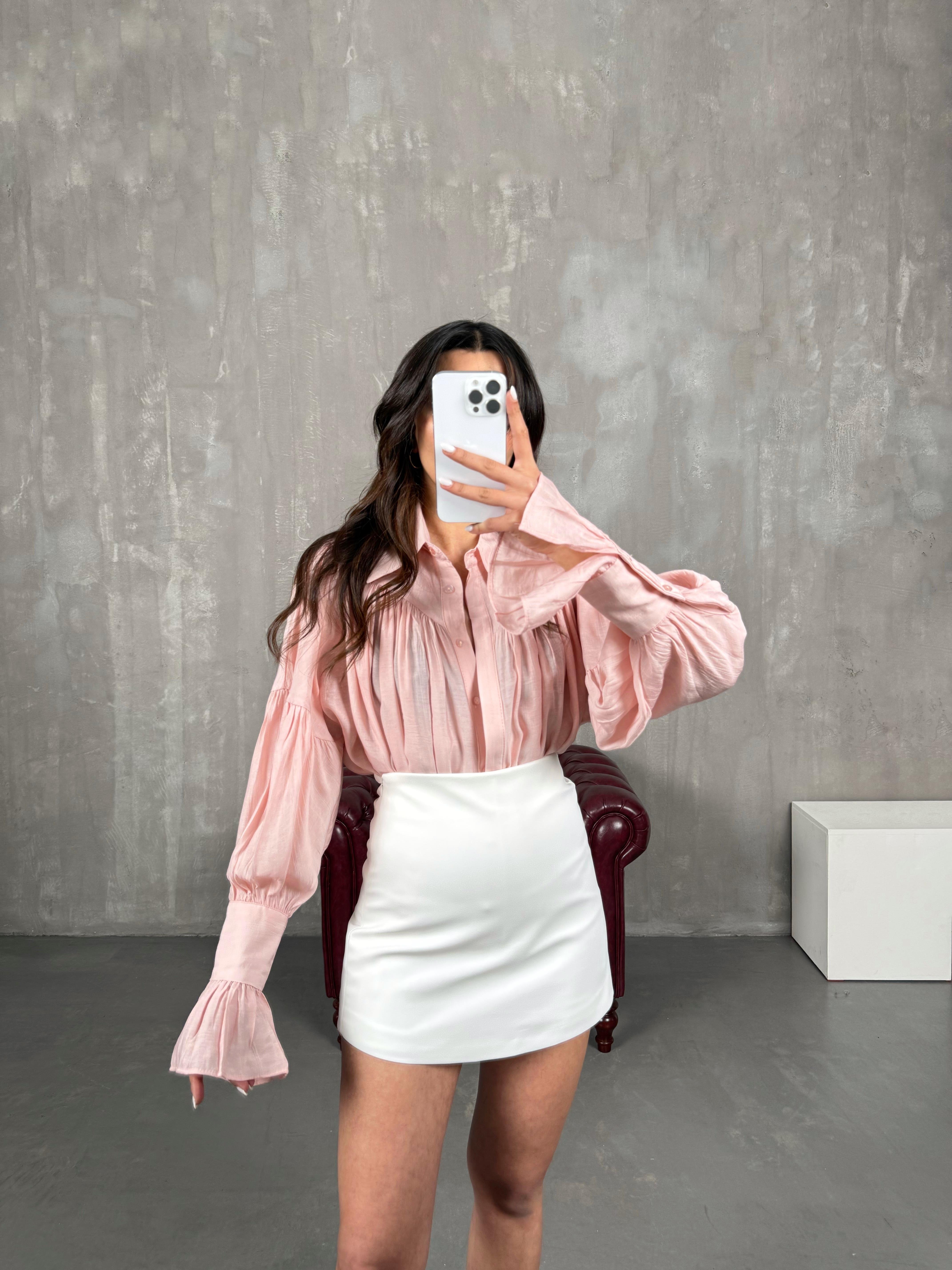 إكو تنورة شورت مُعادل أبيض