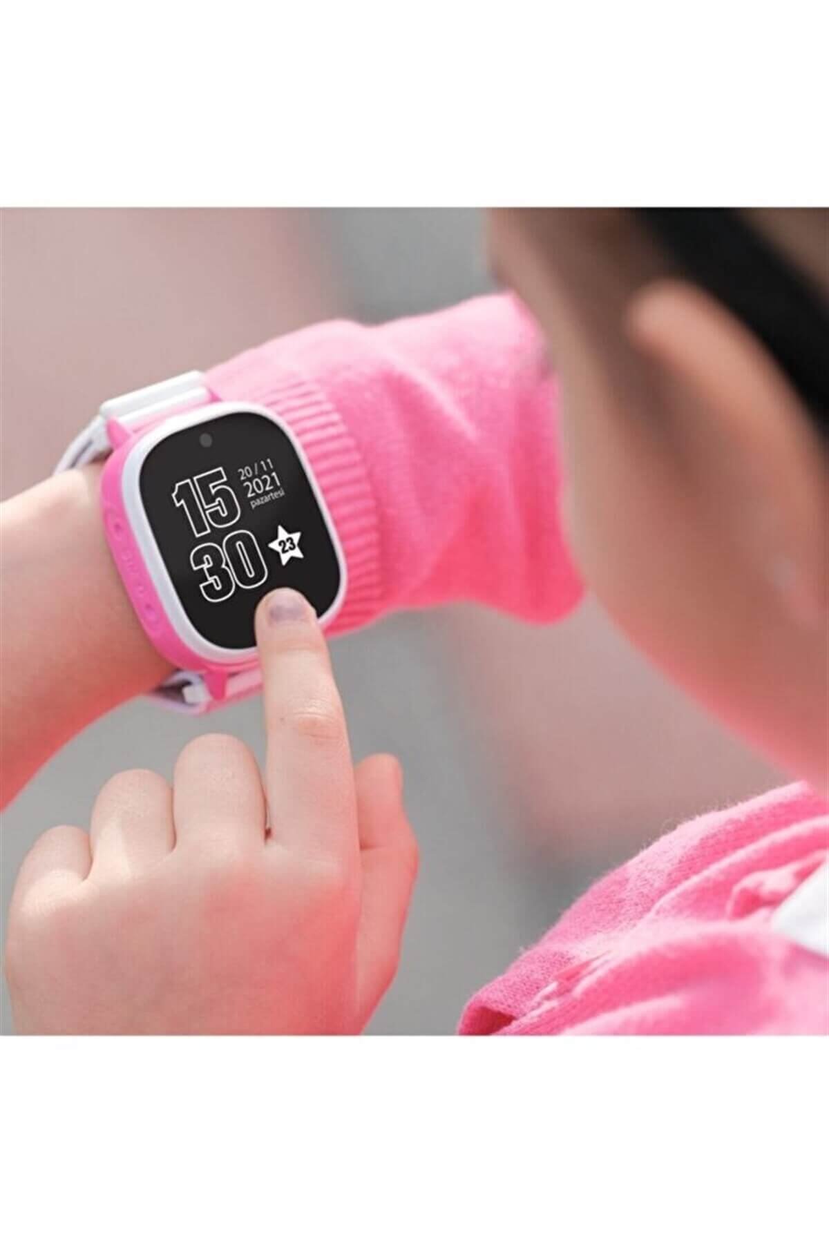 Vision Akıllı Çocuk Saati - Pinky (Yerli Üretim)