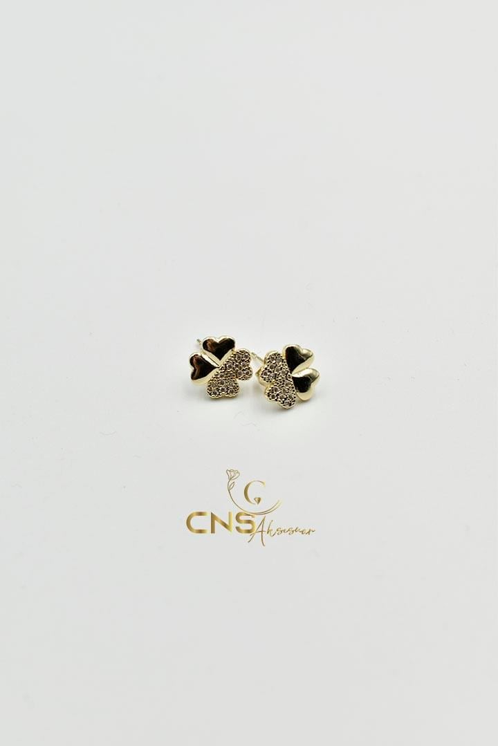14K Vip Minimal Yonca Küpe