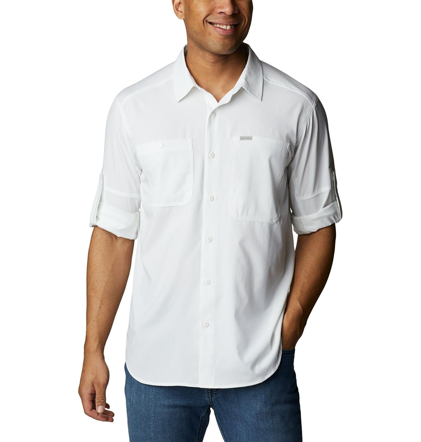 Columbia Am1683 Silver Ridge Utility Lite Long Sleeve Erkek Gömlek