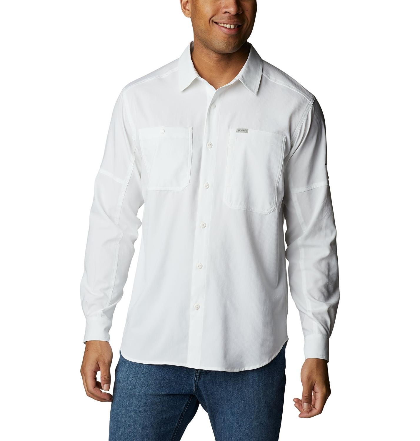 Columbia Am1683 Silver Ridge Utility Lite Long Sleeve Erkek Gömlek