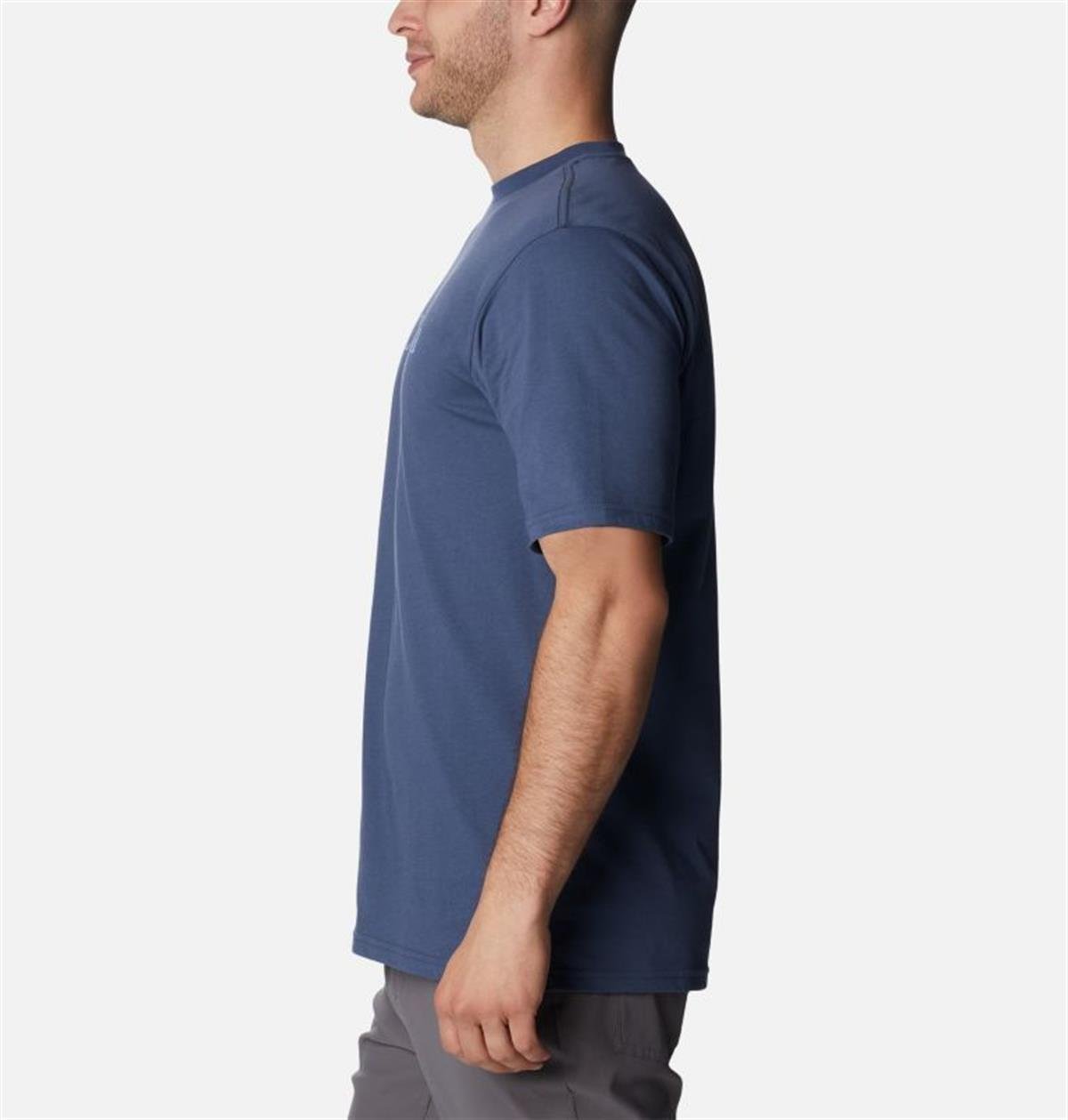 Columbia Cs0287 Csc M Basic Big Logo Brushed Ss Tee Erkek T-Shirt