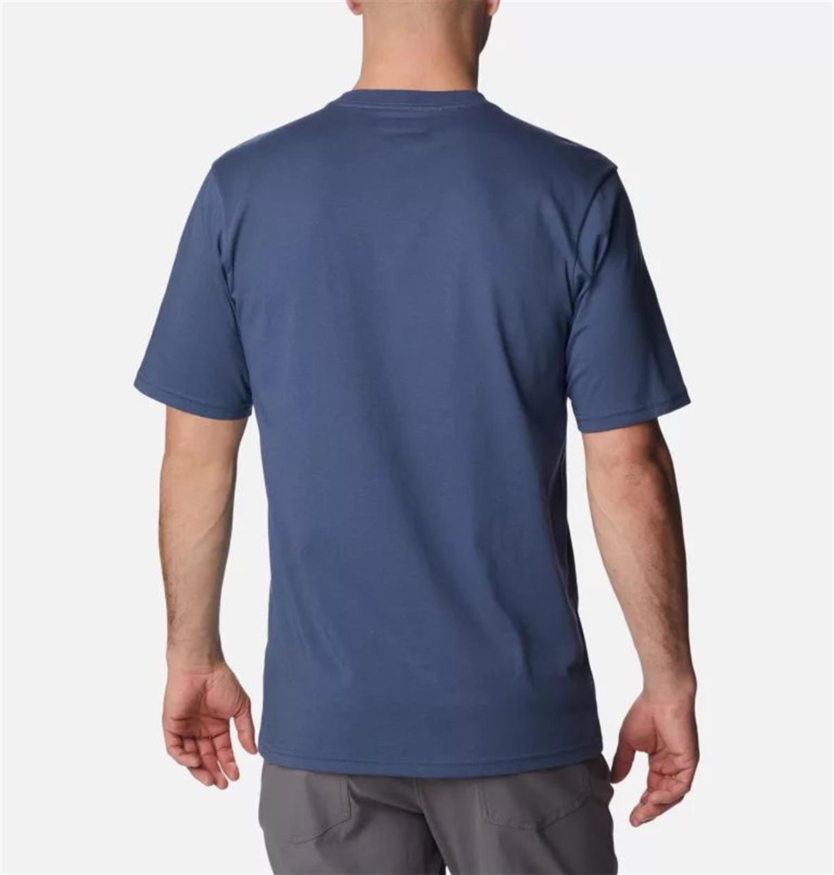 Columbia Cs0287 Csc M Basic Big Logo Brushed Ss Tee Erkek T-Shirt