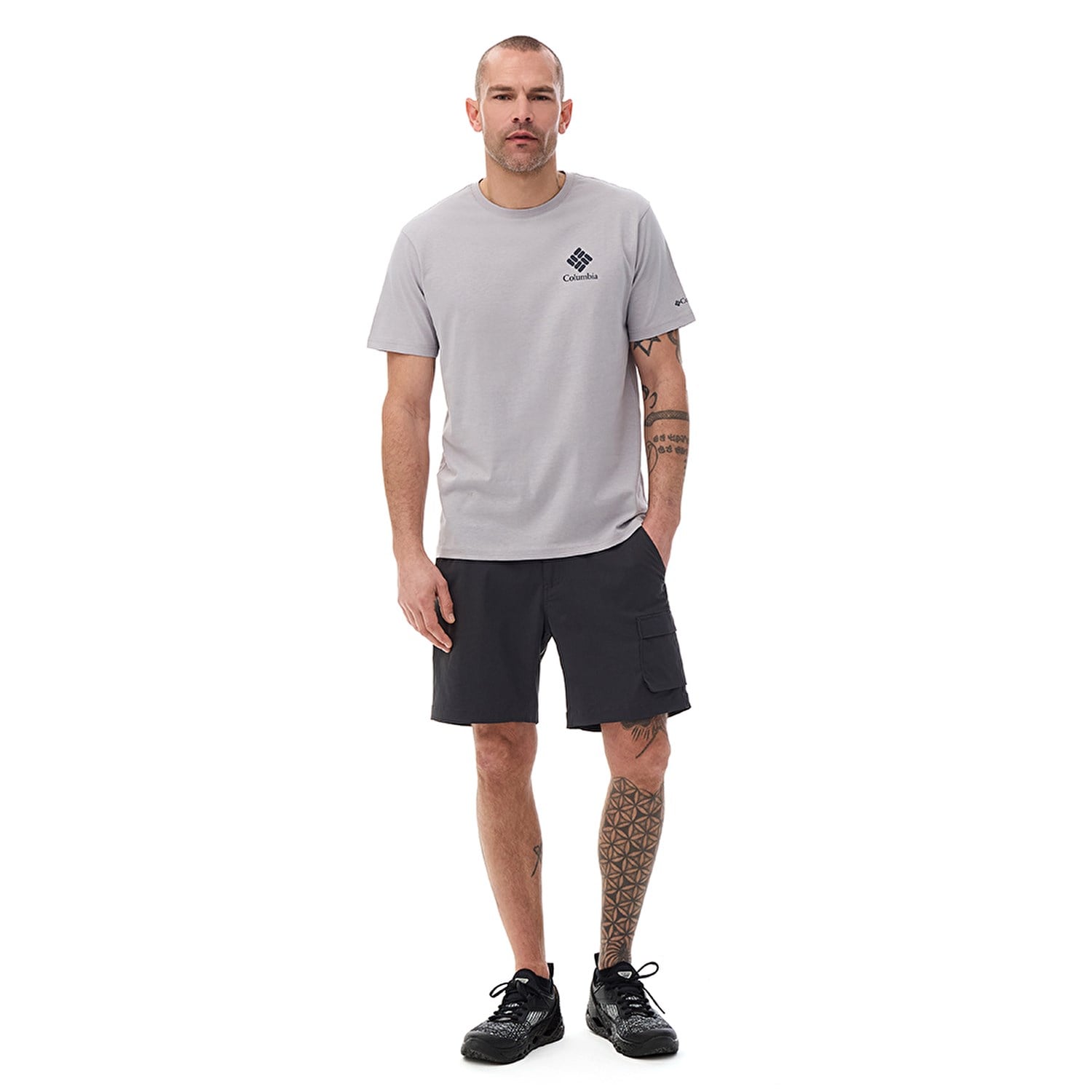 Columbia CS0481 CSC M Stacked Gem SS Erkek T-Shirt