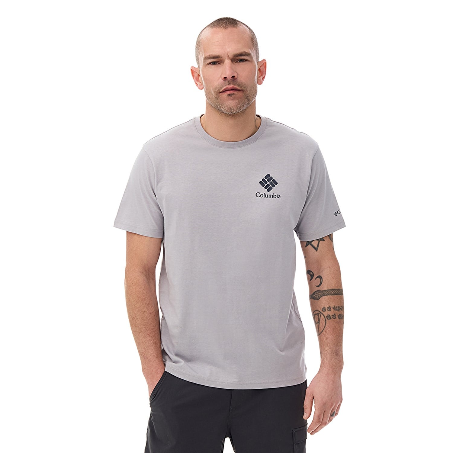Columbia CS0481 CSC M Stacked Gem SS Erkek T-Shirt