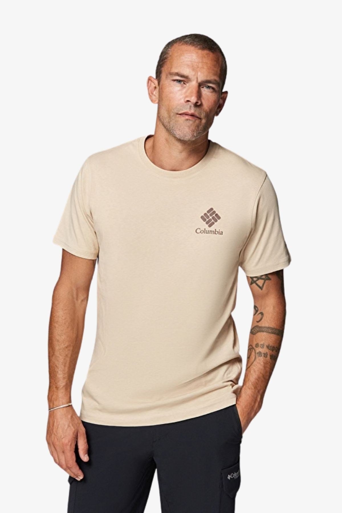Columbia CS0481 CSC M Stacked Gem SS Erkek T-Shirt