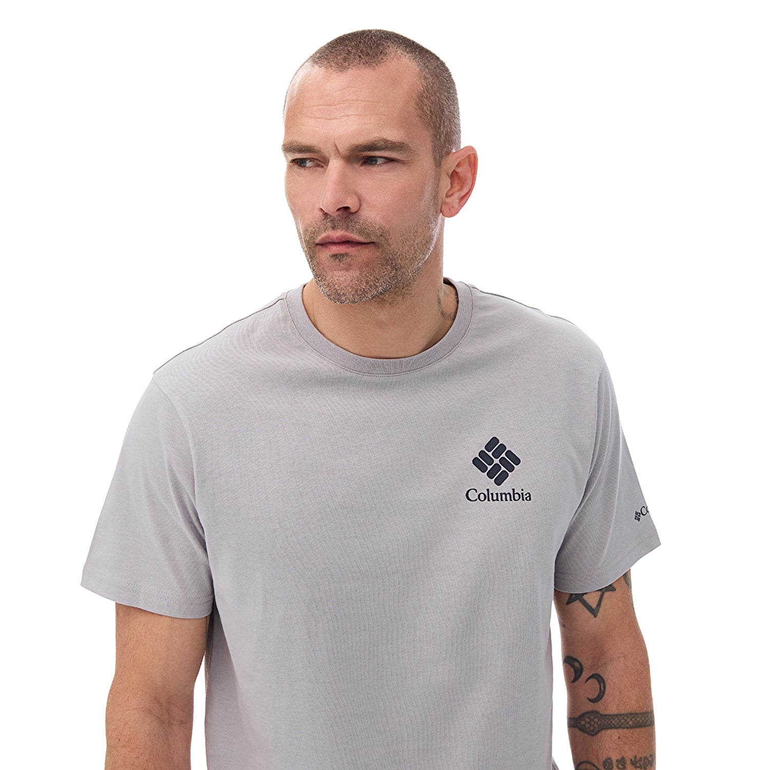 Columbia CS0481 CSC M Stacked Gem SS Erkek T-Shirt