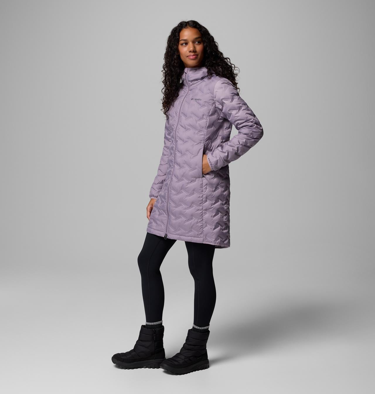 Columbia Wk0440 Delta Ridge Ii Long Down Jacket Kadın Mont