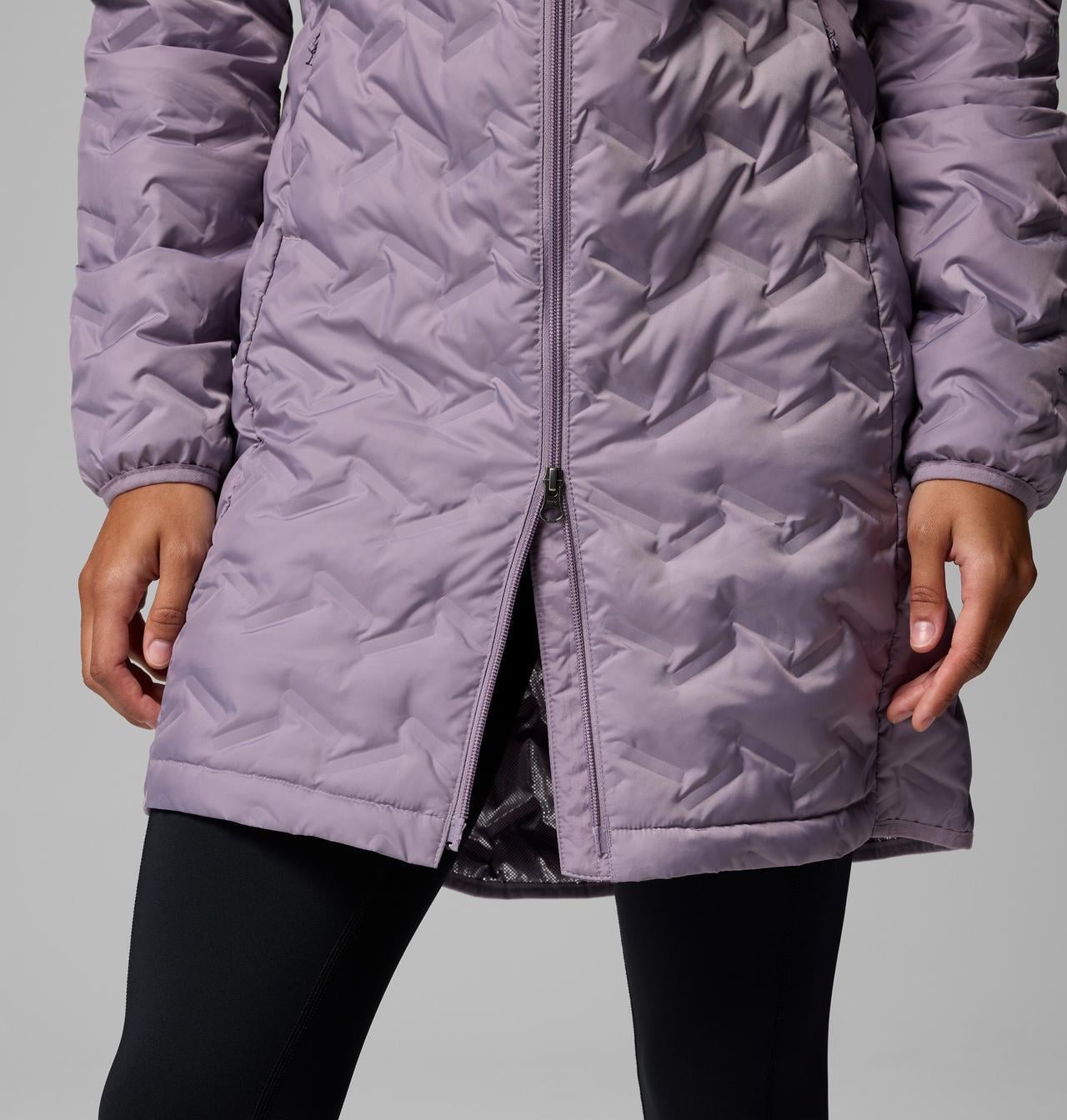 Columbia Wk0440 Delta Ridge Ii Long Down Jacket Kadın Mont