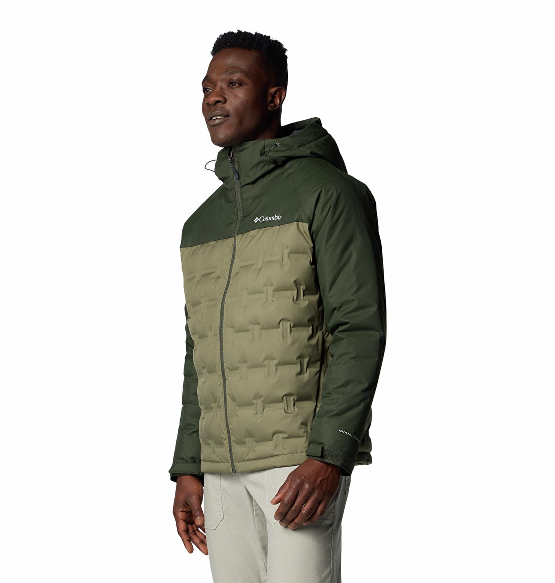 Columbia Wm7857 Grand Trek III Down Hooded Jacket Erkek Mont
