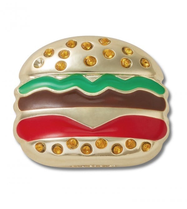 Crocs Jibbitz Gold Burger Unisex Aksesuar