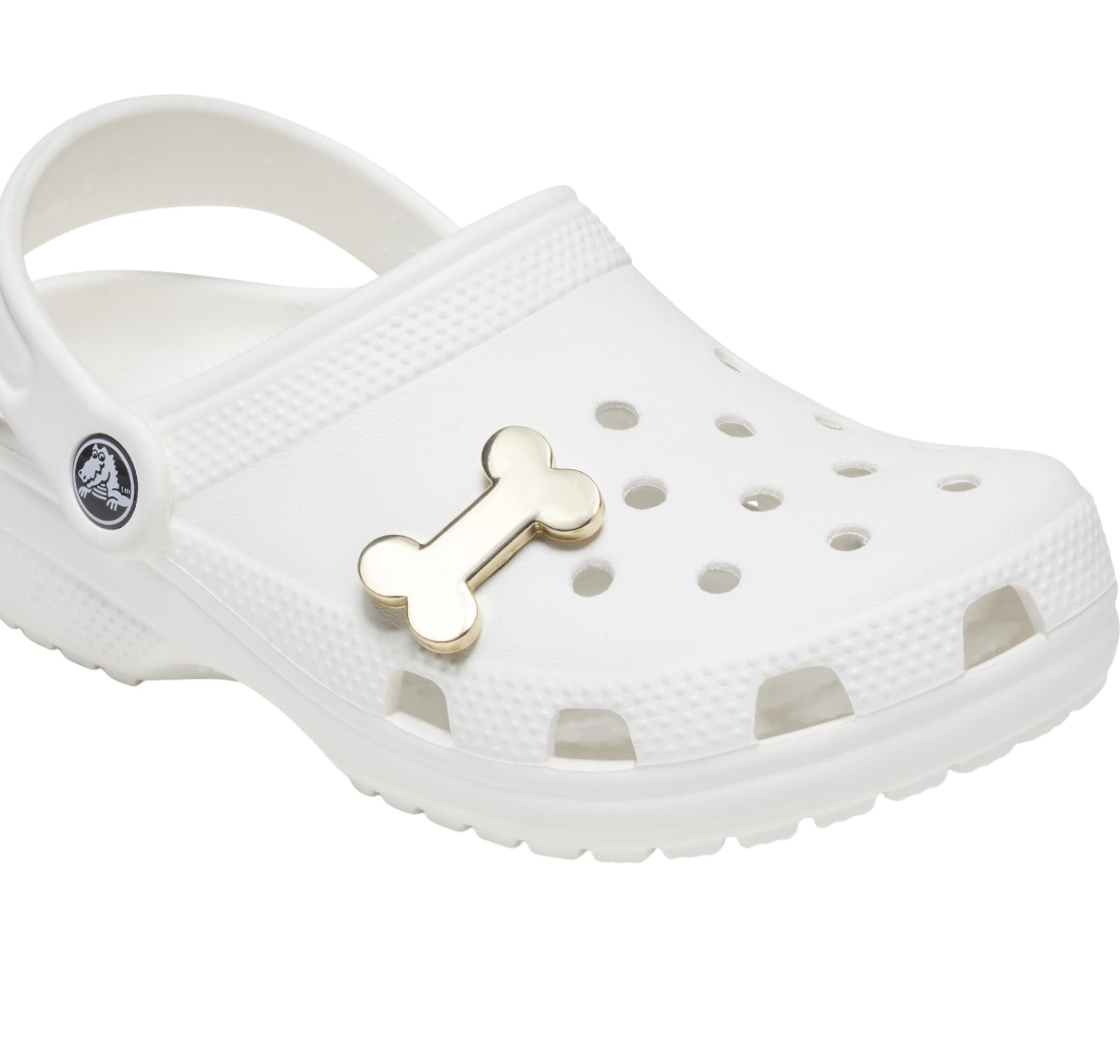 Crocs Jibbitz Gold Dog Bone Unisex Aksesuar