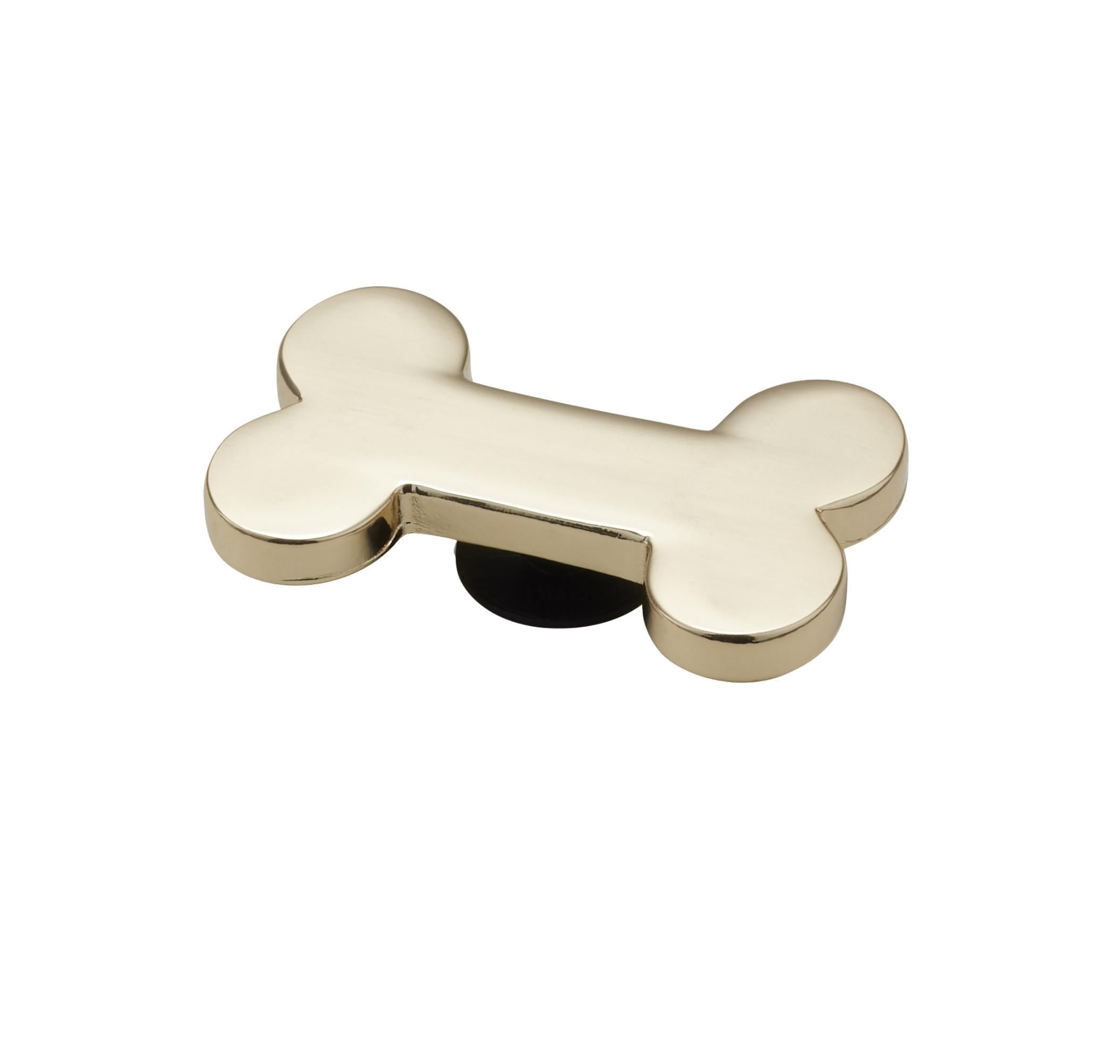 Crocs Jibbitz Gold Dog Bone Unisex Aksesuar