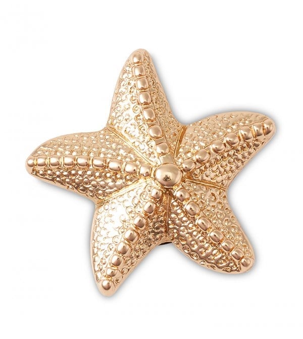 Crocs Jibbitz Gold Star Fish Unisex Aksesuar