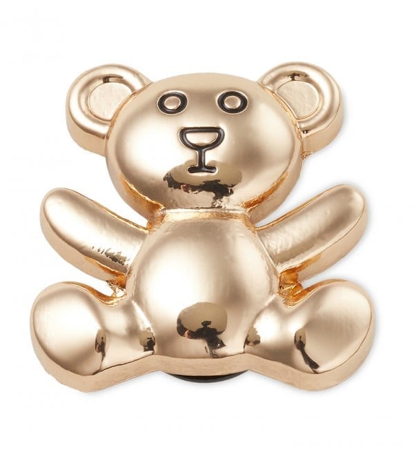 Crocs Jibbitz Gold Teddy Bear Unisex Aksesuar