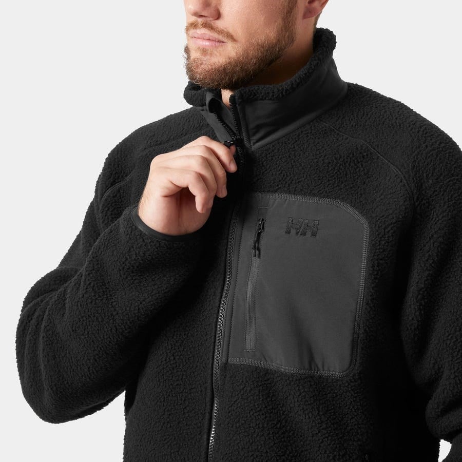 Helly Hansen Panorama Pile Block Jacket Erkek Polar