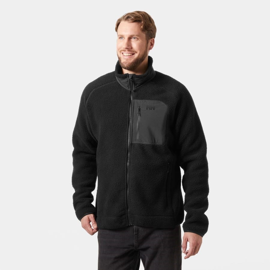 Helly Hansen Panorama Pile Block Jacket Erkek Polar