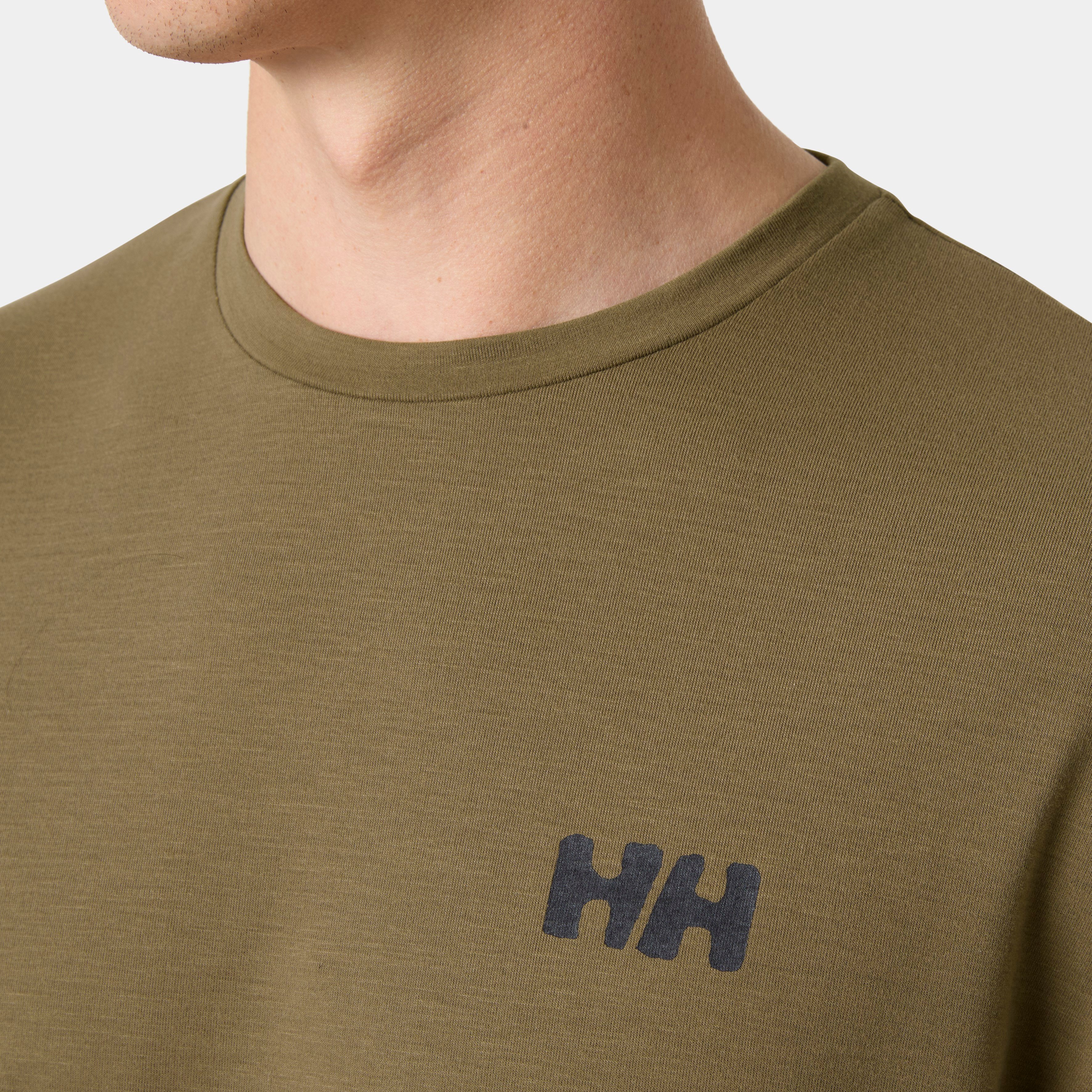 Helly Hansen Skog Recycled Graphic Erkek T-Shirt