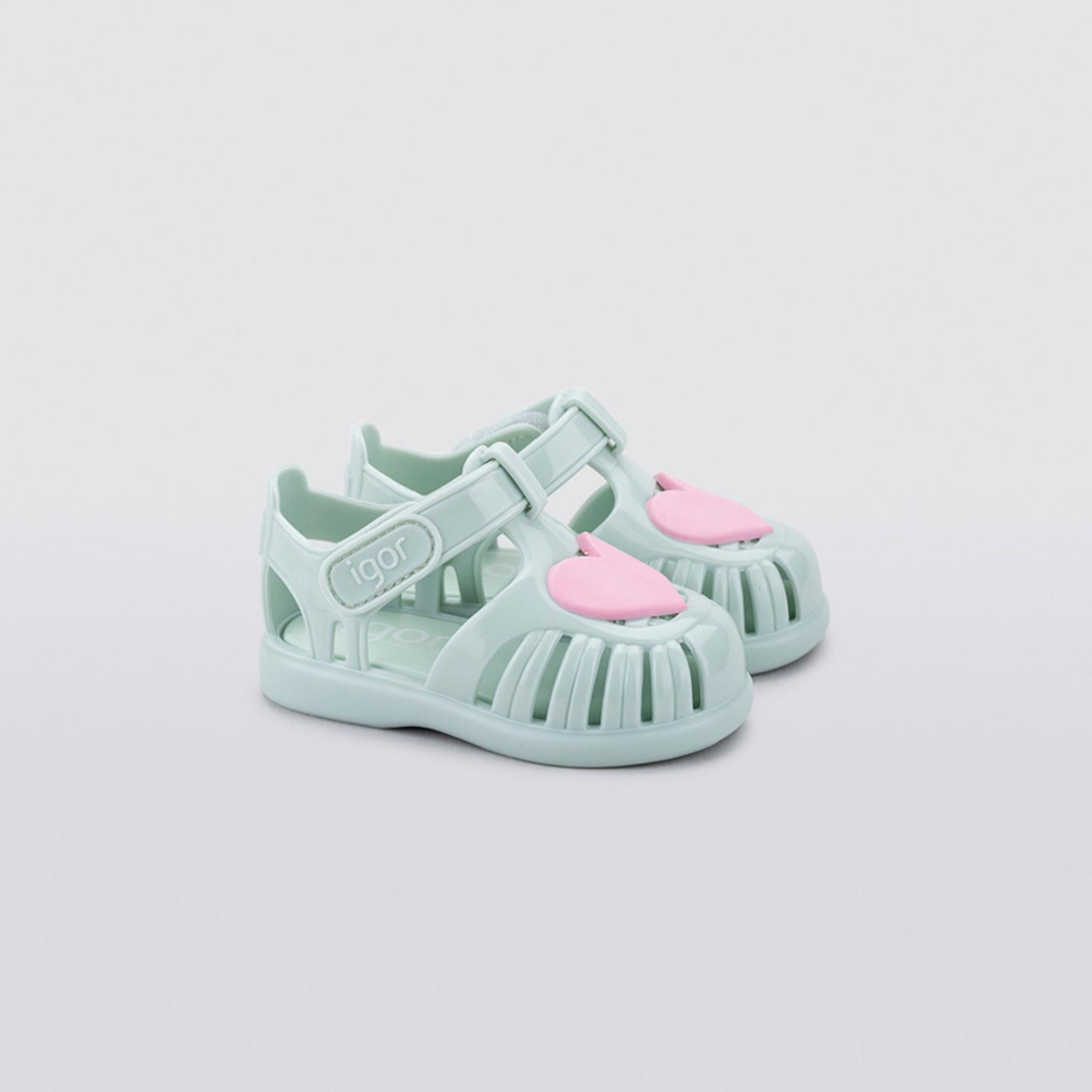 Igor S10310 Tobby Gloss Love Çocuk Sandalet