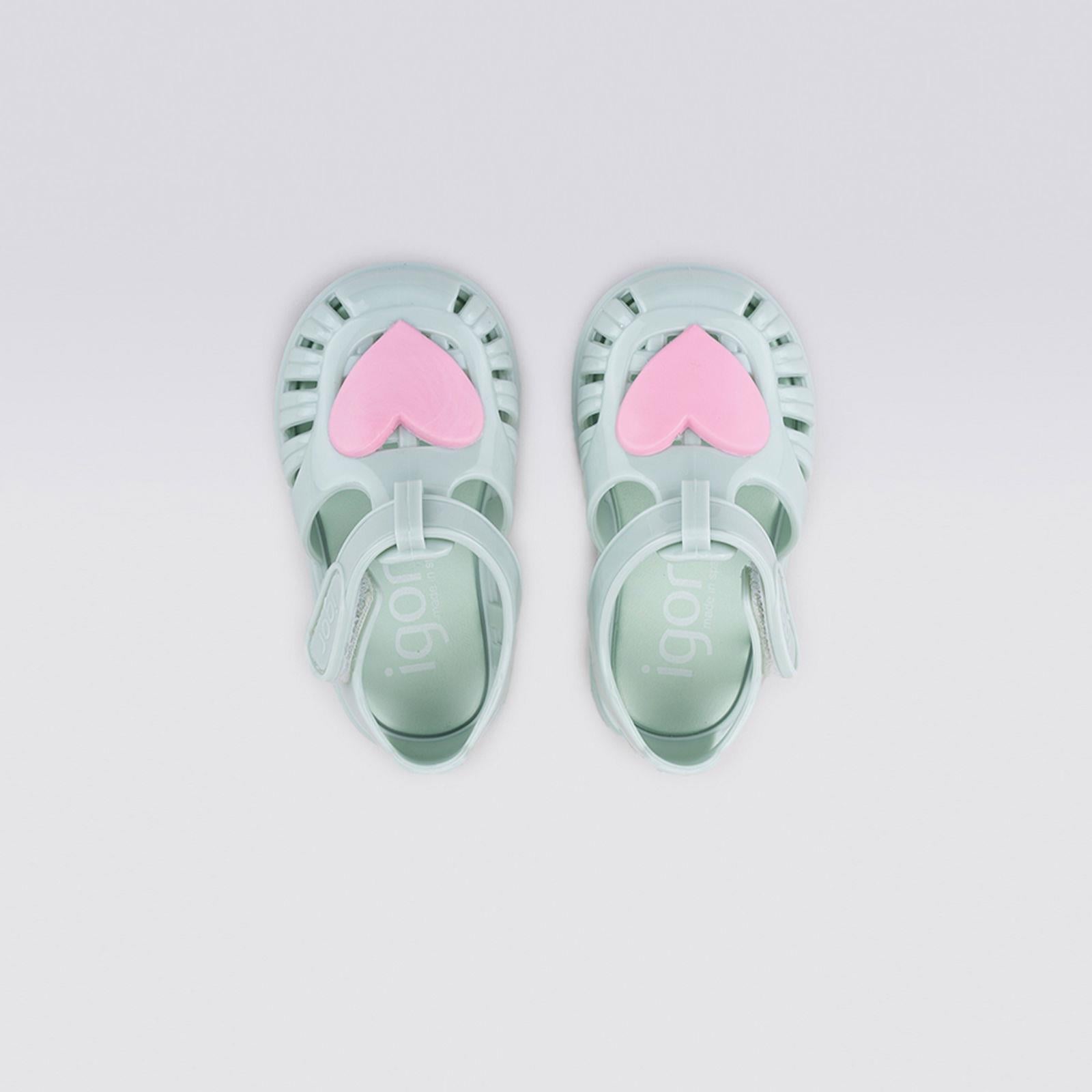 Igor S10310 Tobby Gloss Love Çocuk Sandalet