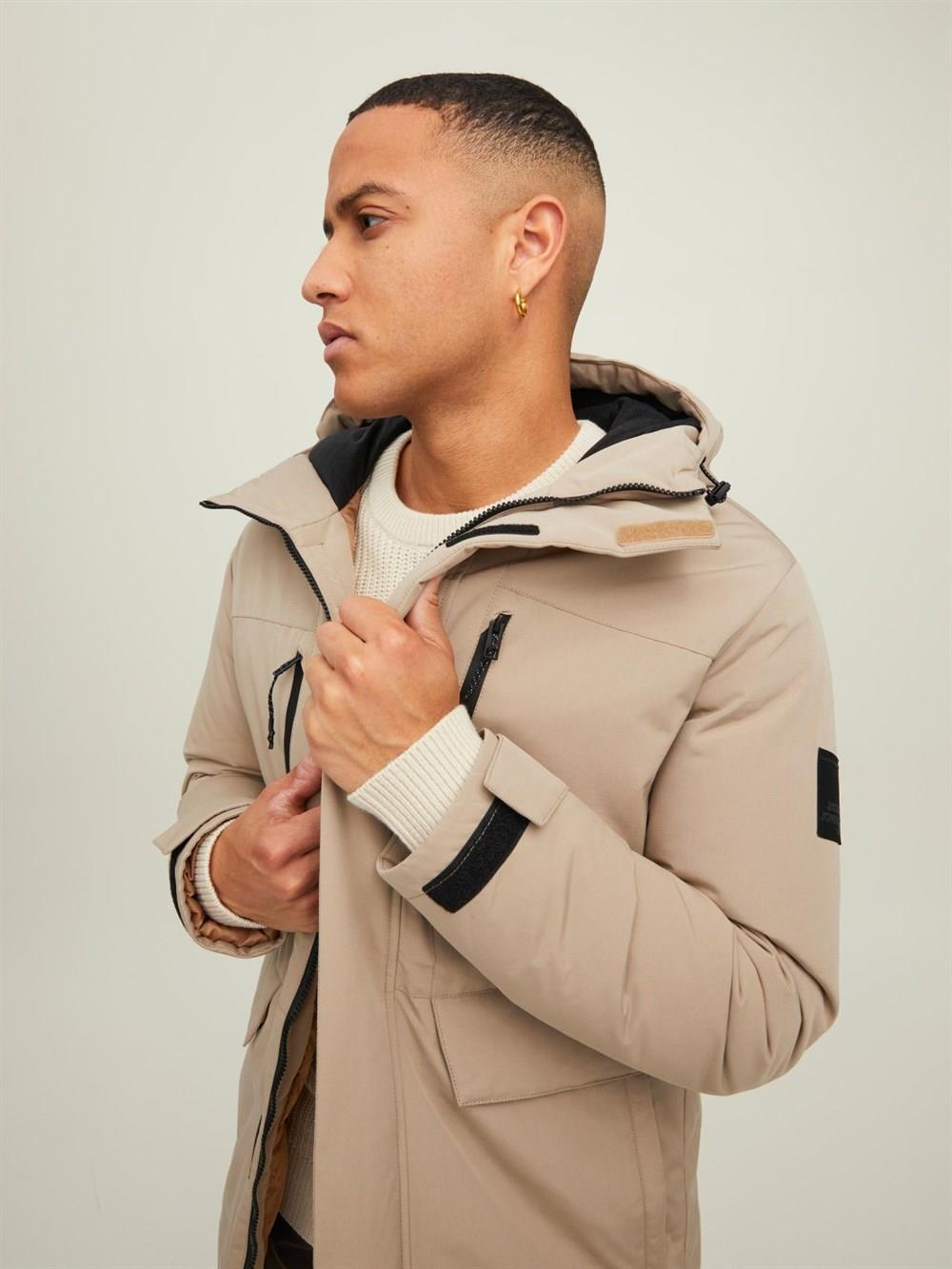 Jack & Jones Jcobach Parka Erkek Mont