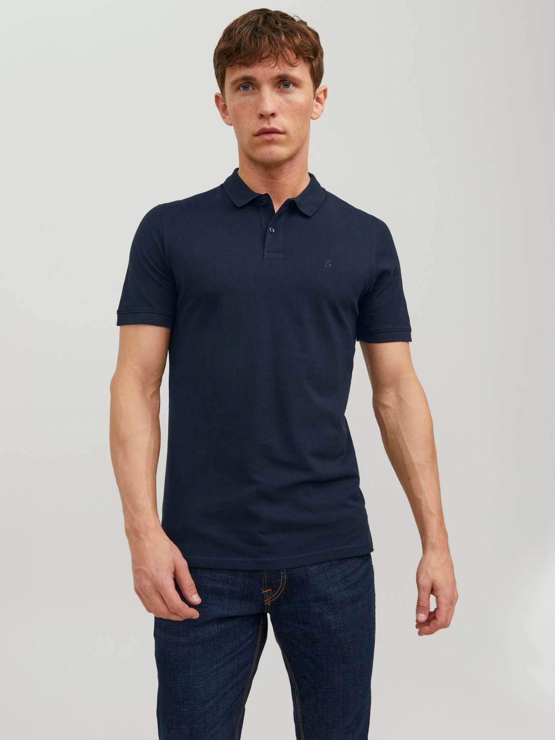 Jack & Jones Jjebasic Polo Ss Noos Erkek T-Shirt