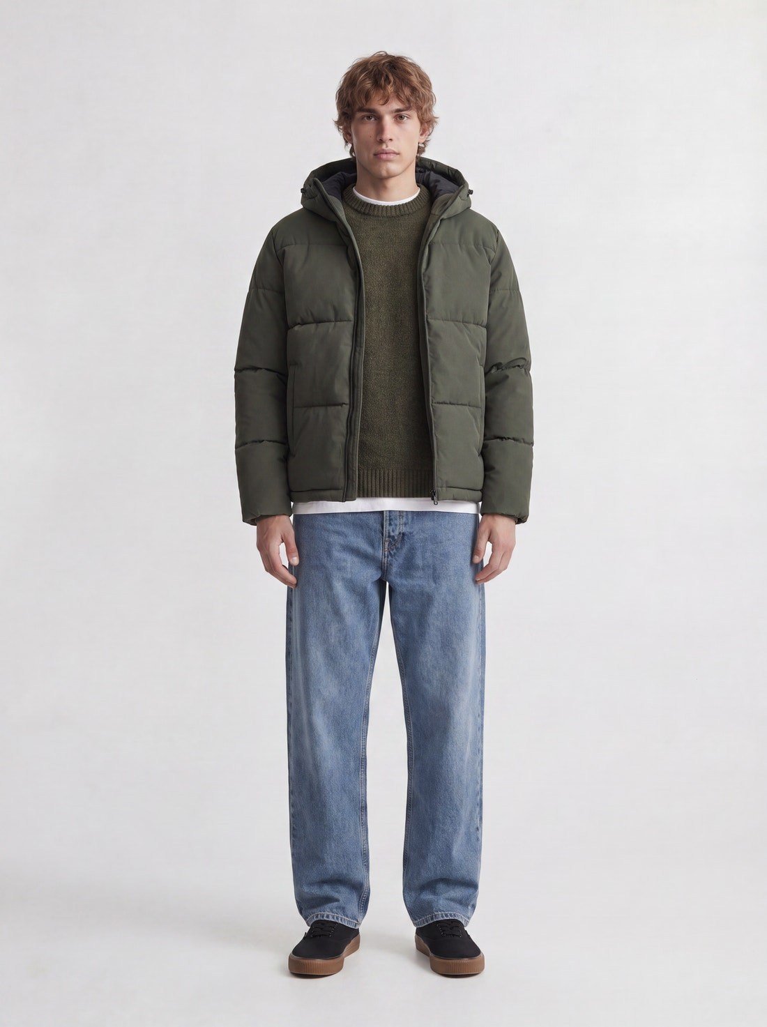 Jack & Jones Jjgalaxy Puffer Erkek Mont