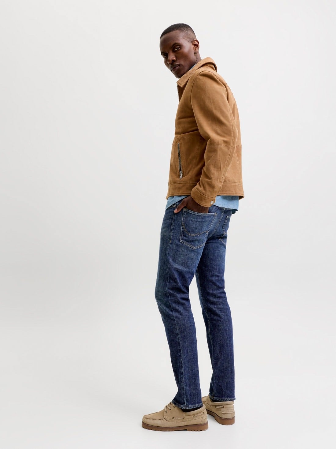 Jack & Jones Jjiclark Jjoriginal Am 414 Noos Erkek Jean Pantolon
