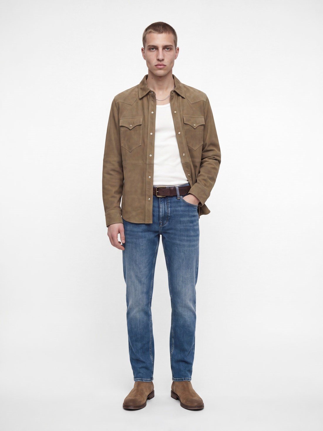 Jack & Jones Jjimike Jjpaolo St 350 Sn Erkek Jean Pantolon
